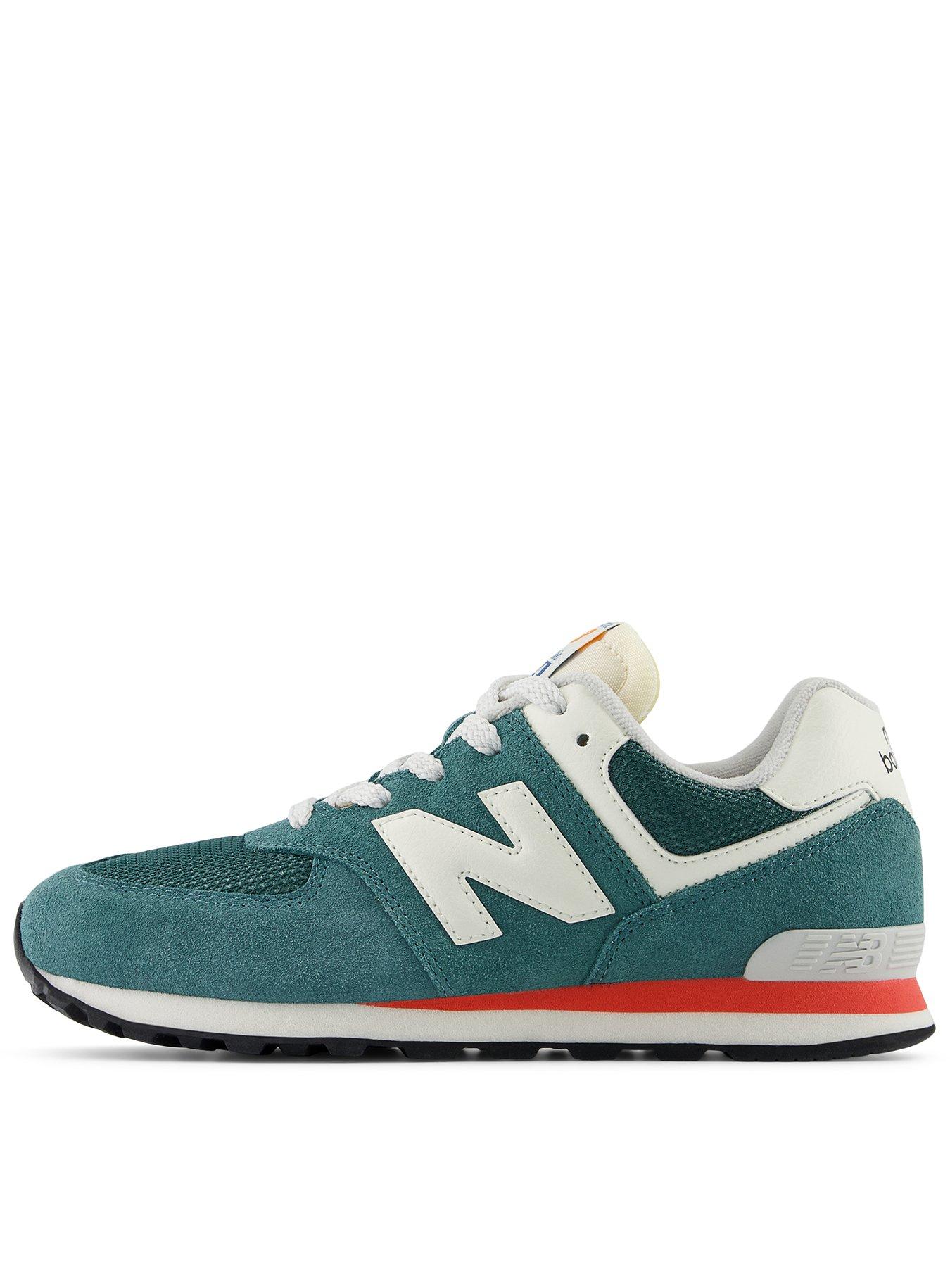 new-balance-junior-574-lace-up-trainers-green