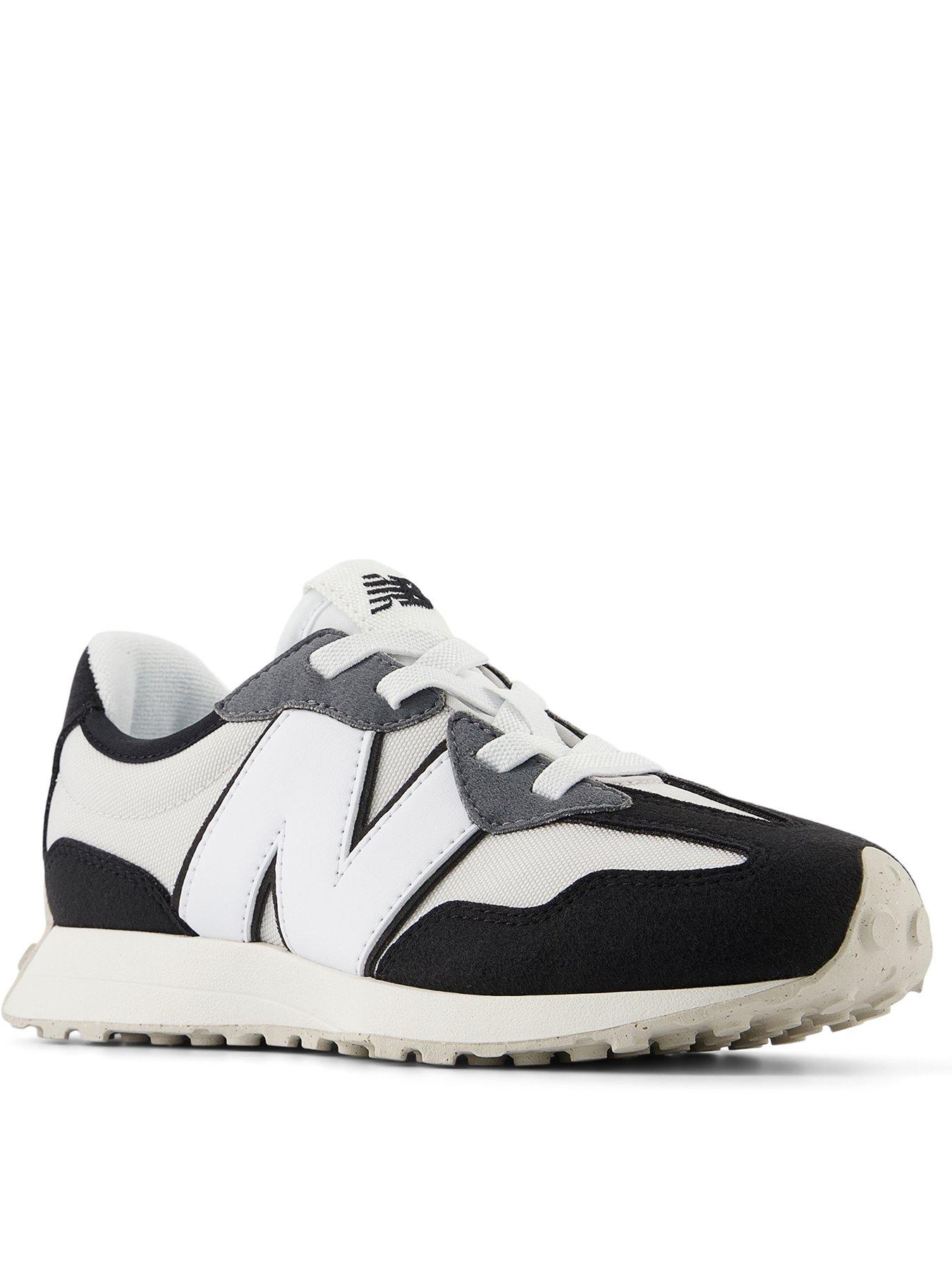 image of new-balance-kids-327-elasticated-lace-trainers-grey