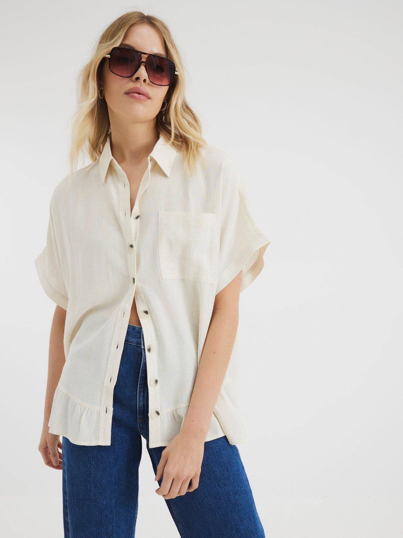 river-island-linen-tie-sleeve-shirt-light-stone