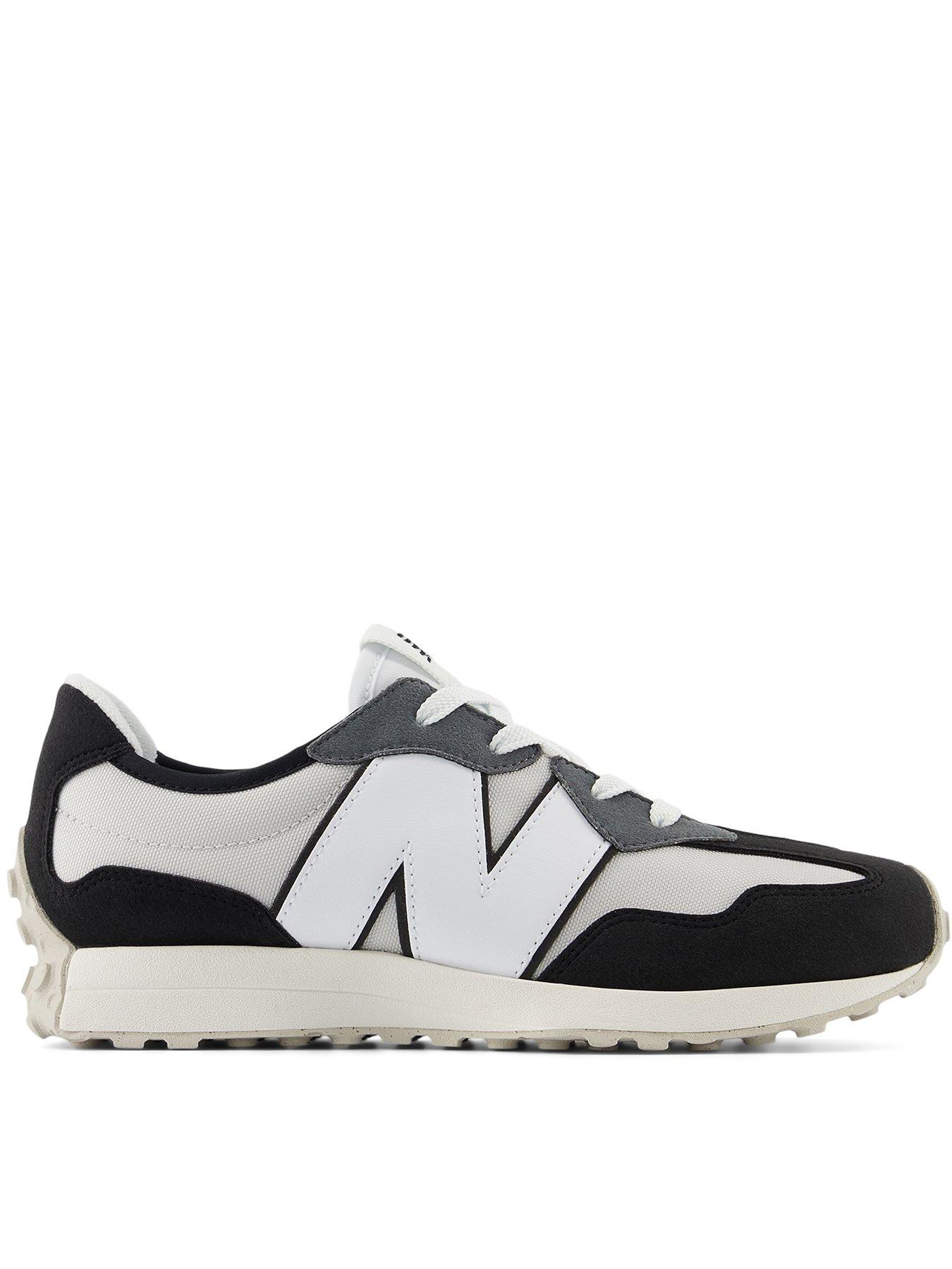 New Balance Junior 327 Lace Up Trainers - Grey