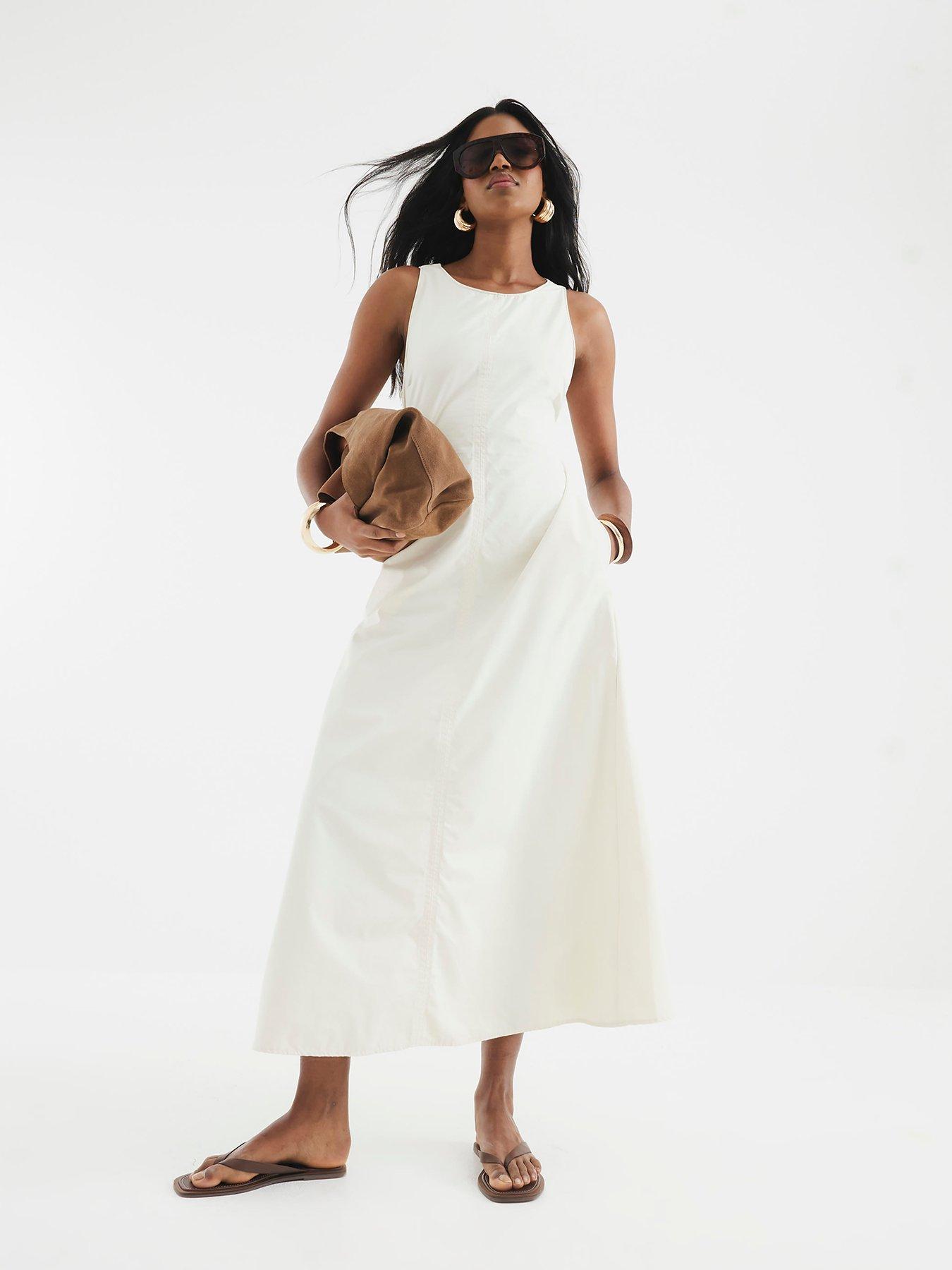 river-island-cut-out-maxi-dress-cream