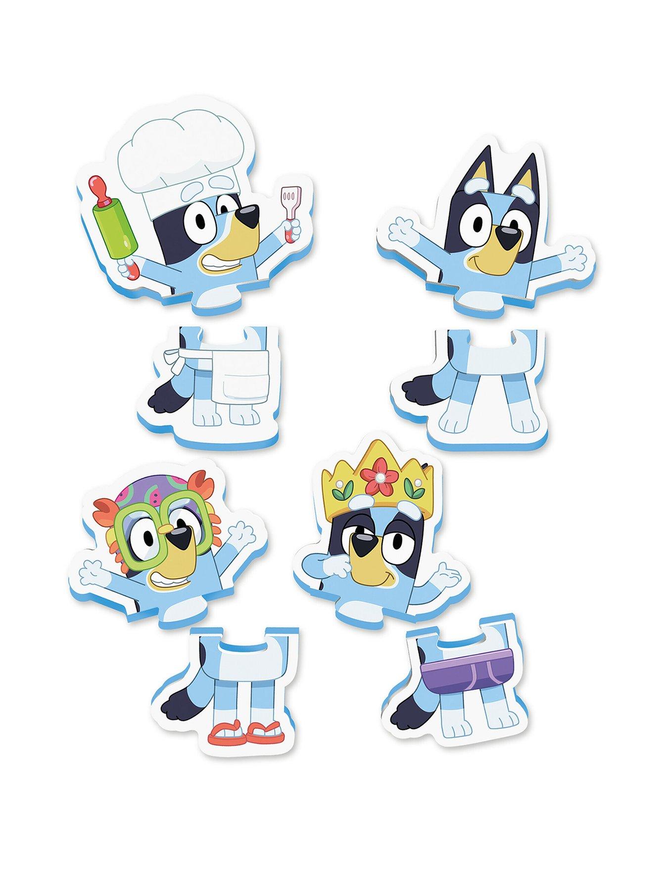 Bluey Bath Puzzle 8 Piece Foam Bath Toy