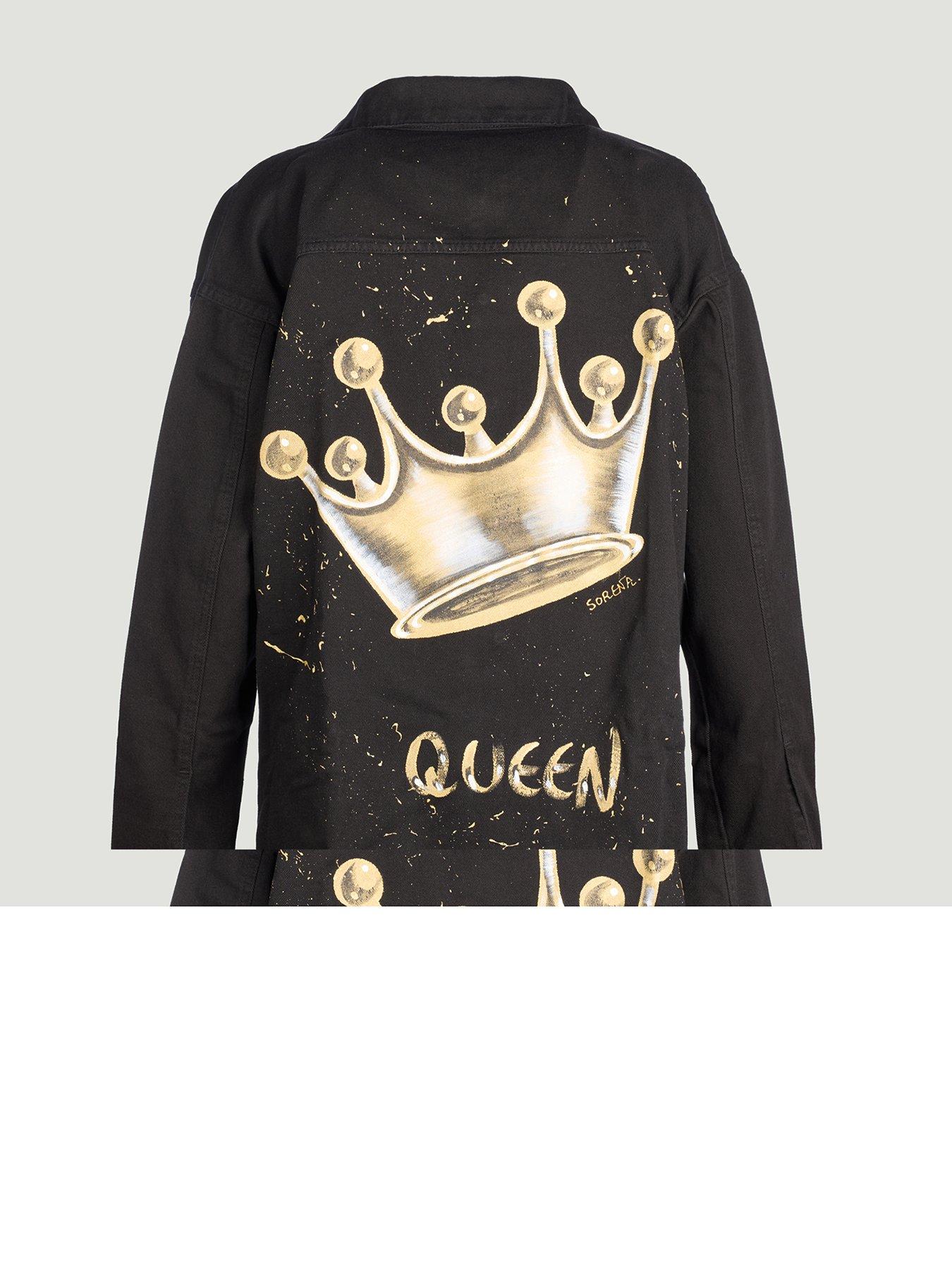 front image of sorena-queen-denim-jacket