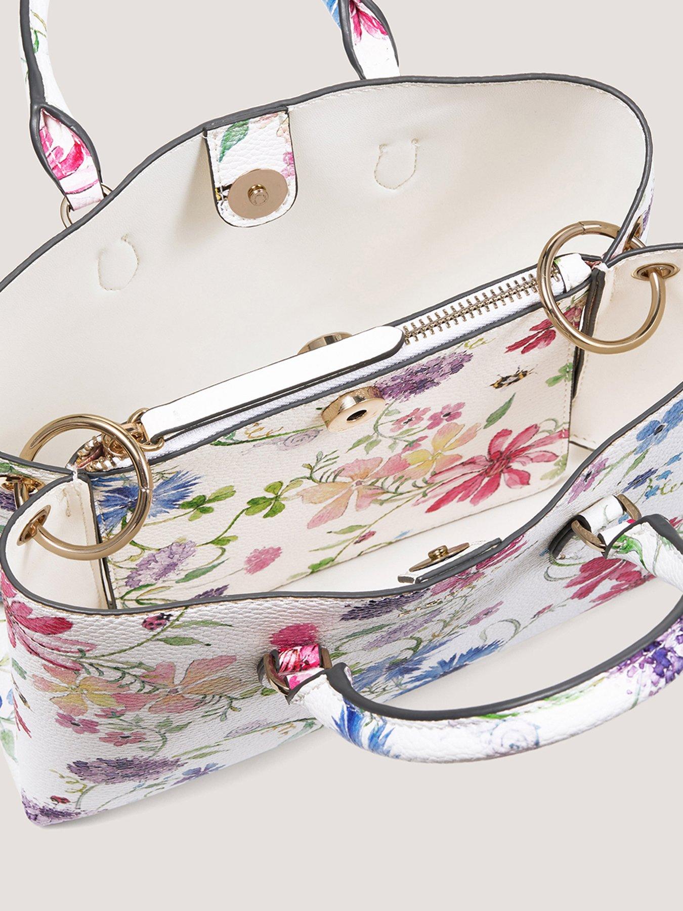  image of fiorelli-emery-mini-satchel-bag-floral