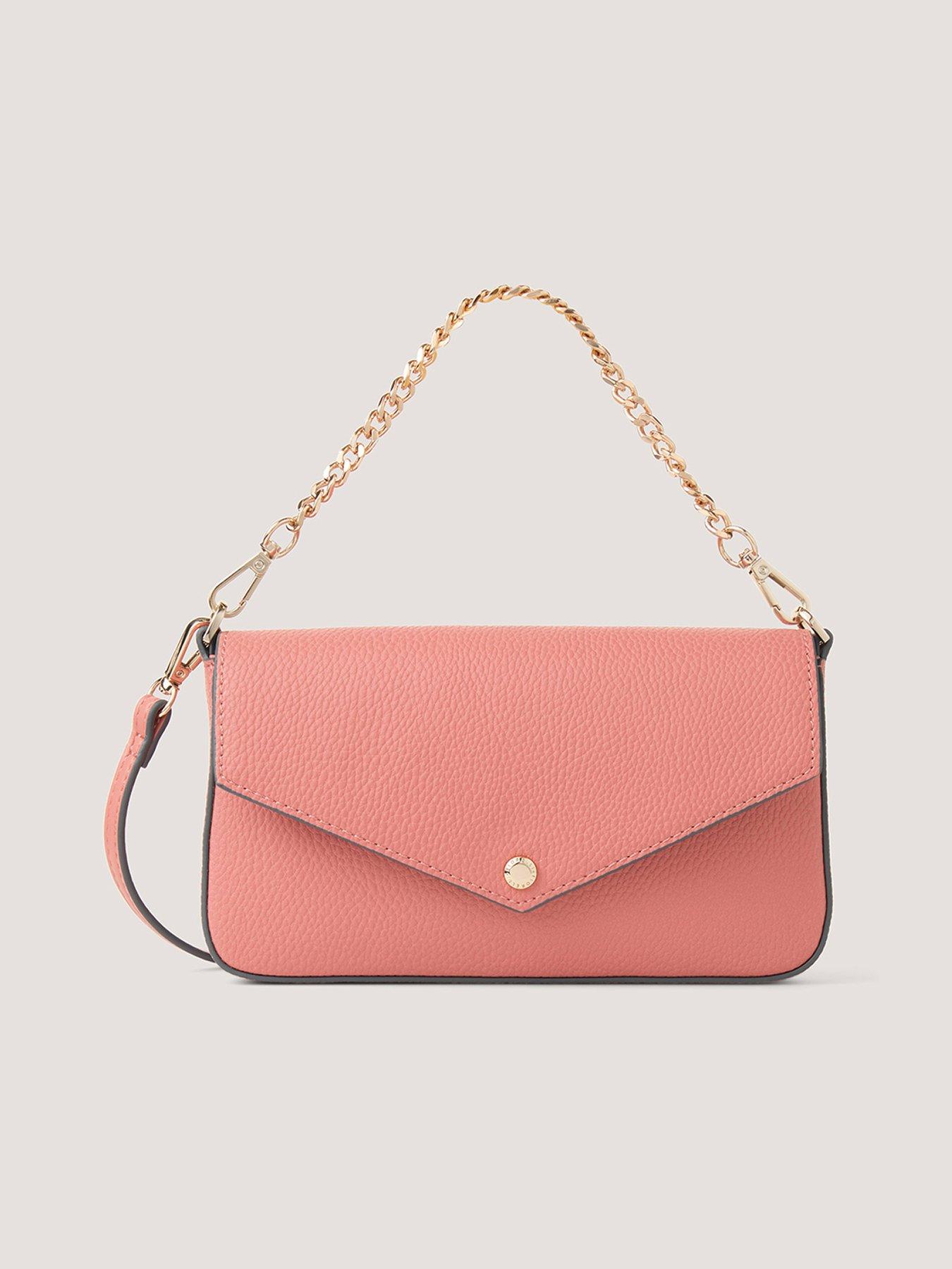 fiorelli-lacey-chain-crossbody-pink