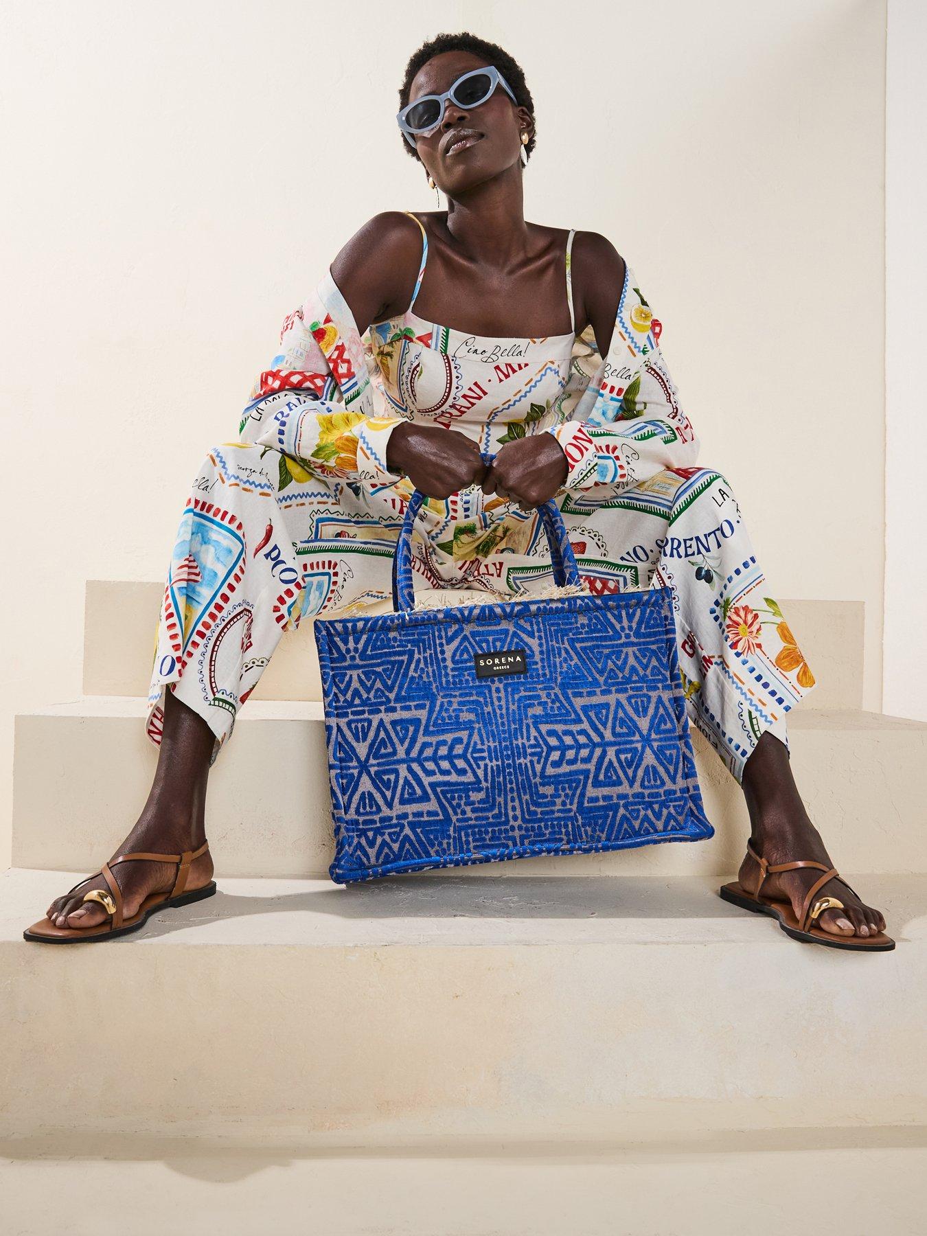  image of sorena-poliaigos-big-tote-bag-blue