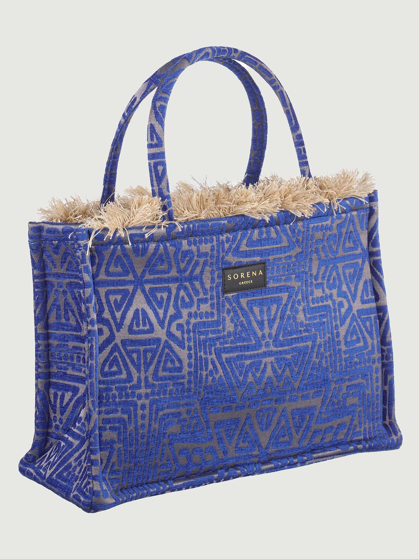  image of sorena-poliaigos-big-tote-bag-blue