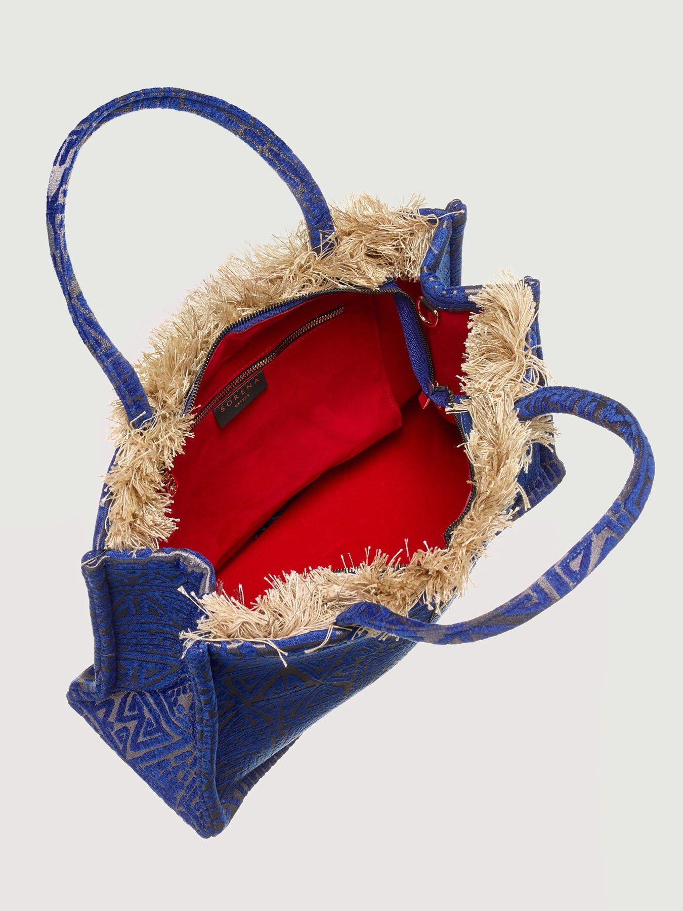  image of sorena-poliaigos-big-tote-bag-blue