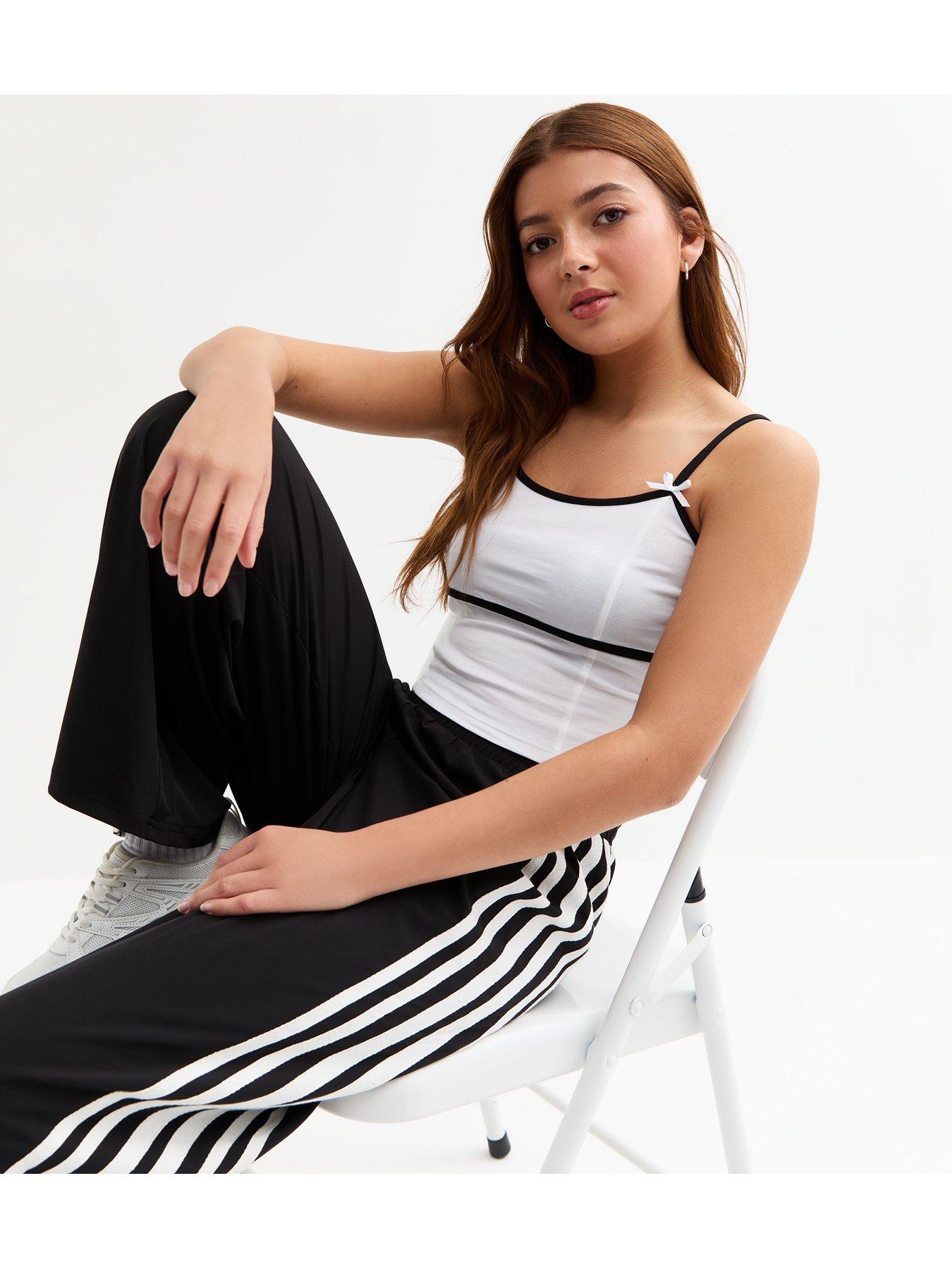 new-look-915-girls-contrast-trim-cami-top-white