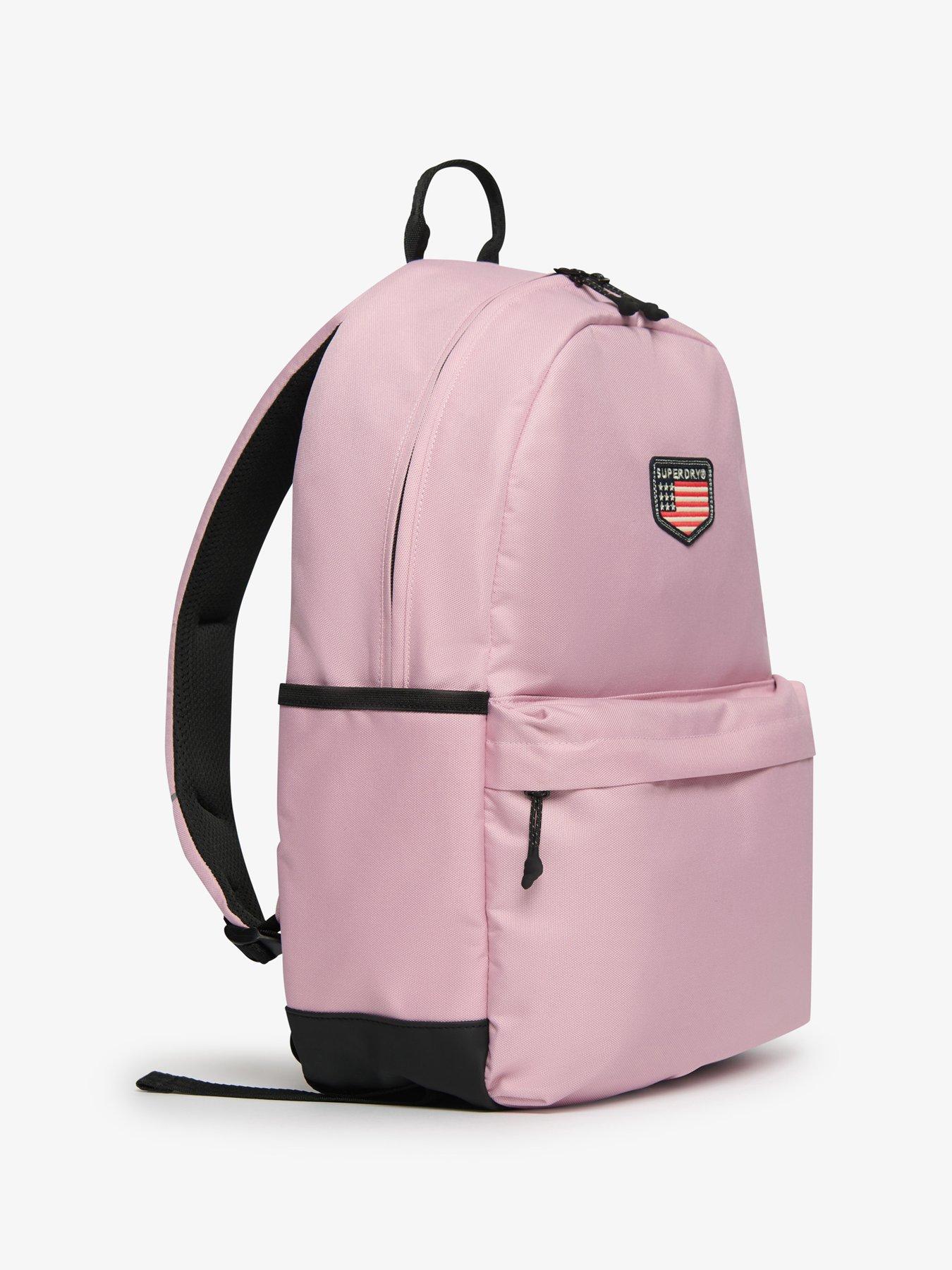  image of superdry-classic-patch-montana-backpack-pink