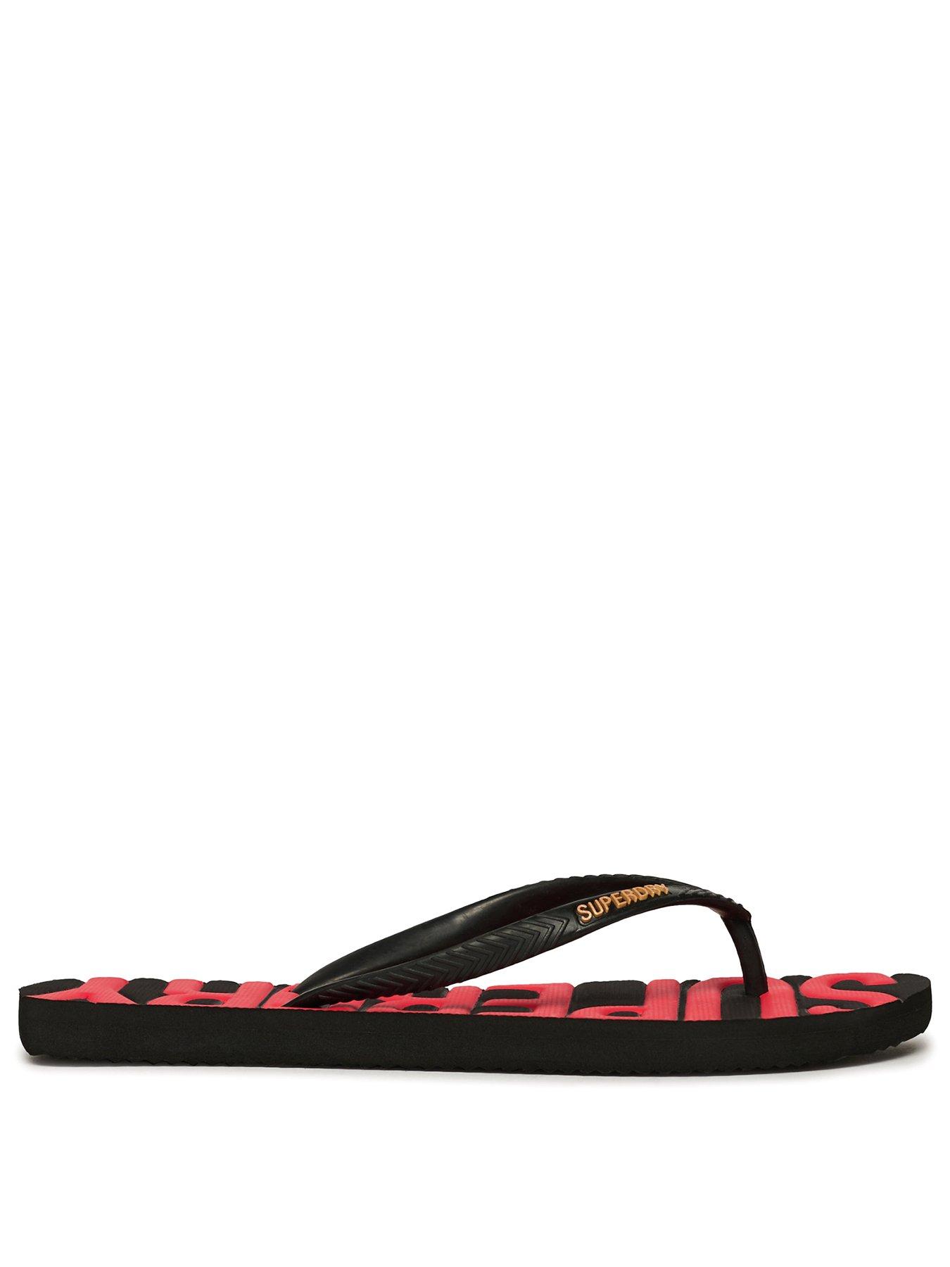  image of superdry-core-logo-flip-flops-black