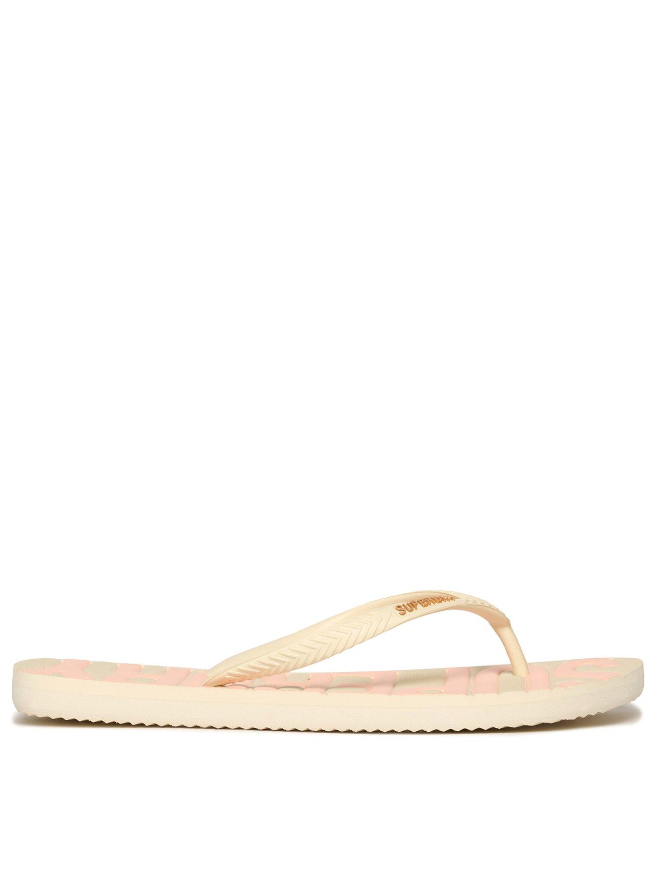  image of superdry-core-logo-flip-flops-white