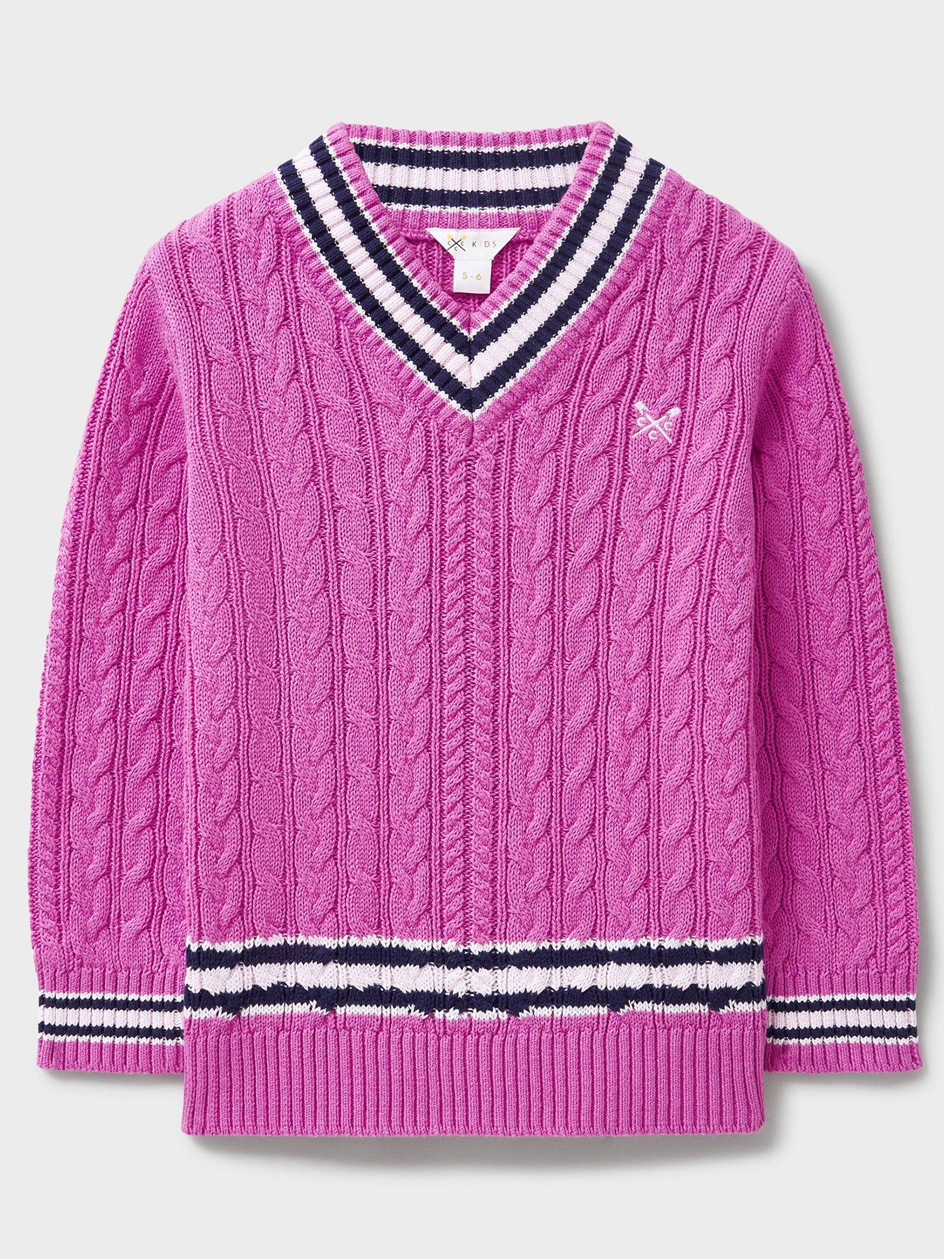 crew-clothing-girls-cricket-jumper-pink