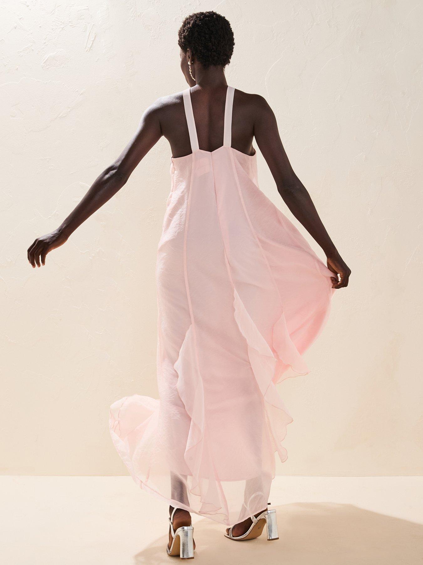  image of v-by-very-pink-corsage-maxi-dressnbsp--pink
