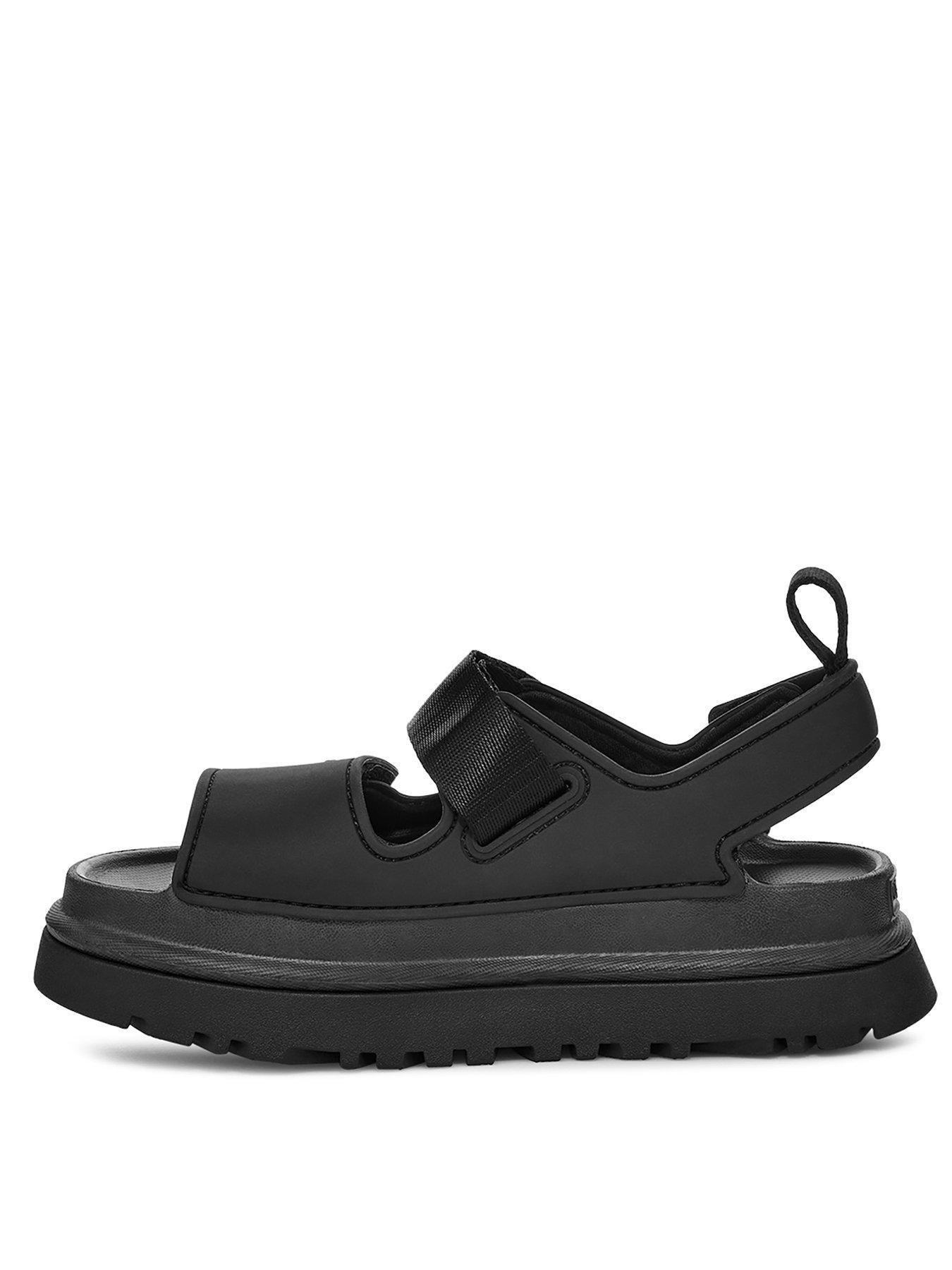  image of ugg-kids-goldenglow-sandal-black