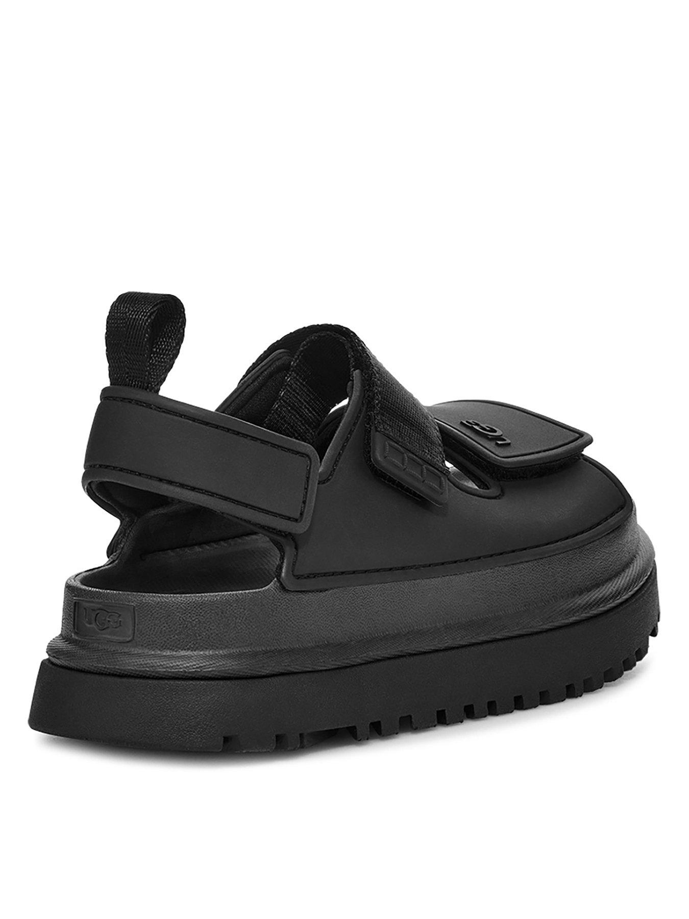  image of ugg-kids-goldenglow-sandal-black