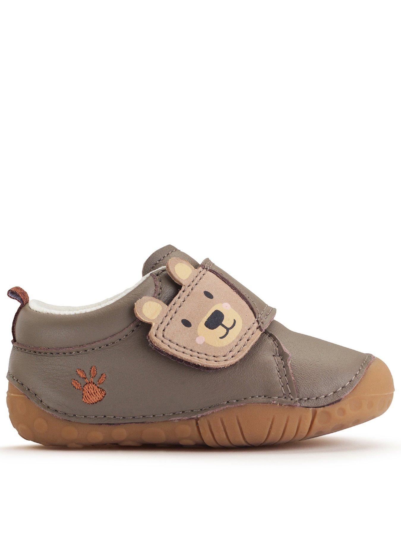  image of start-rite-bear-hug-pine-bark-leathernubuck