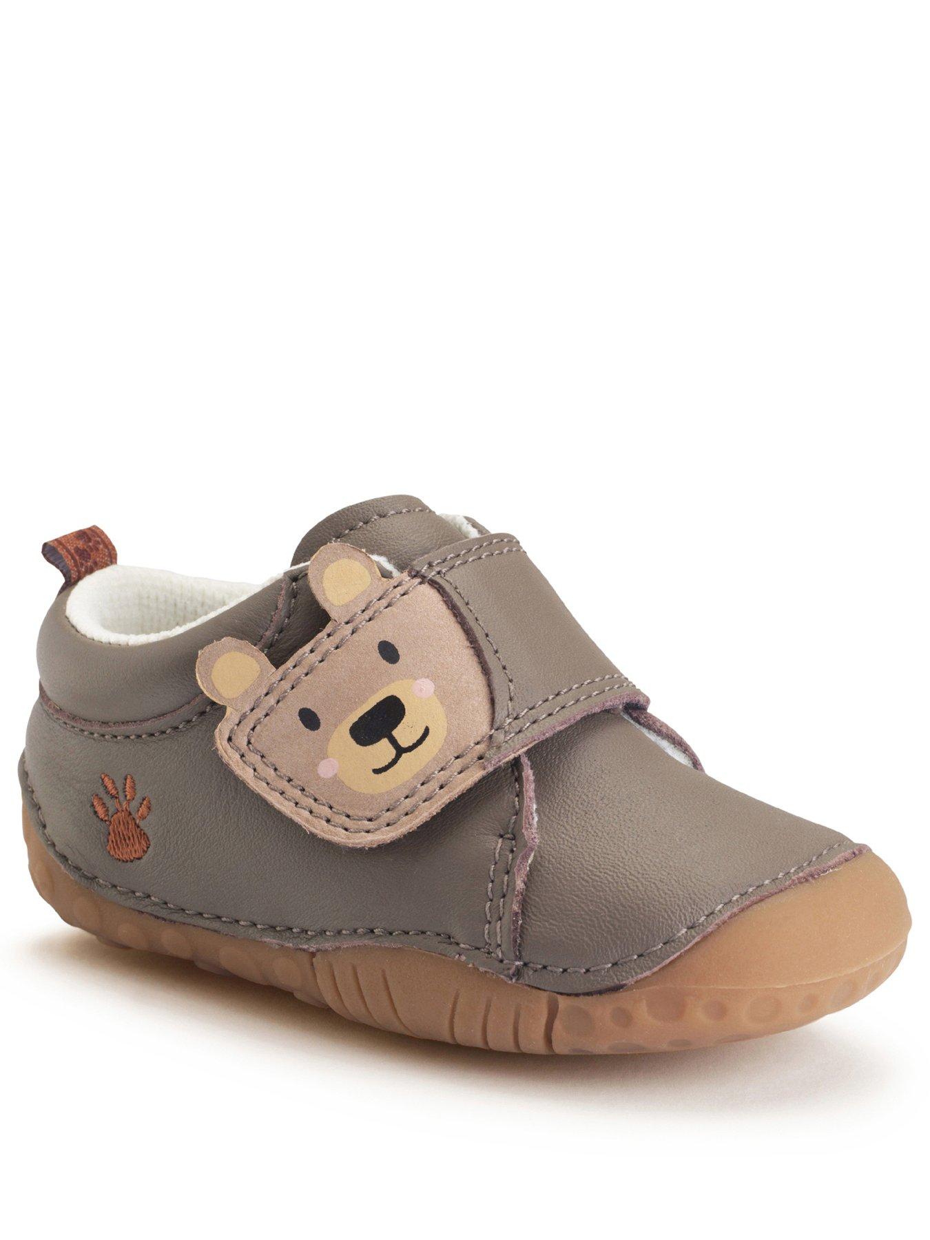  image of start-rite-bear-hug-pine-bark-leathernubuck