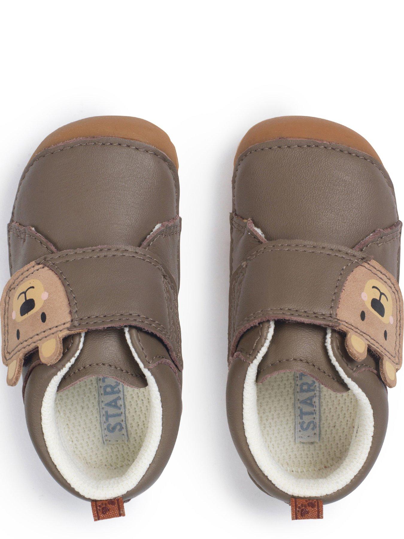  image of start-rite-bear-hug-pine-bark-leathernubuck