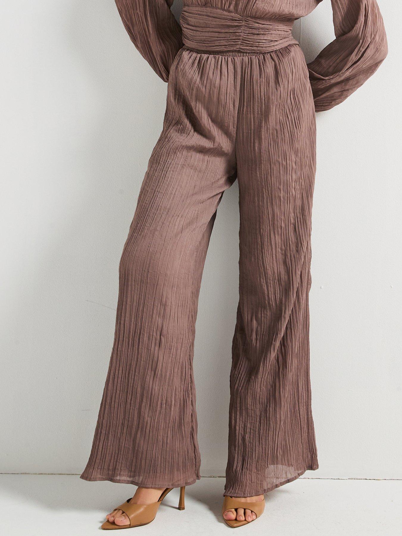 v-by-very-pleated-trouser-brown