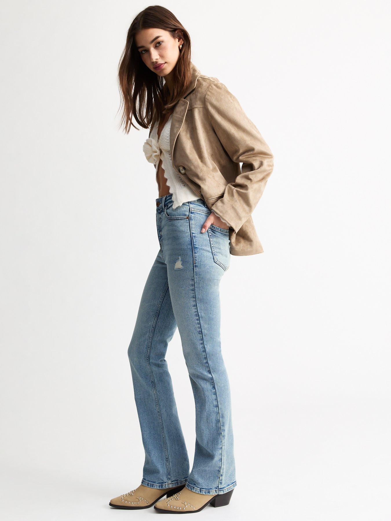 New Look Blue Quinn Bootcut Flared Jeans