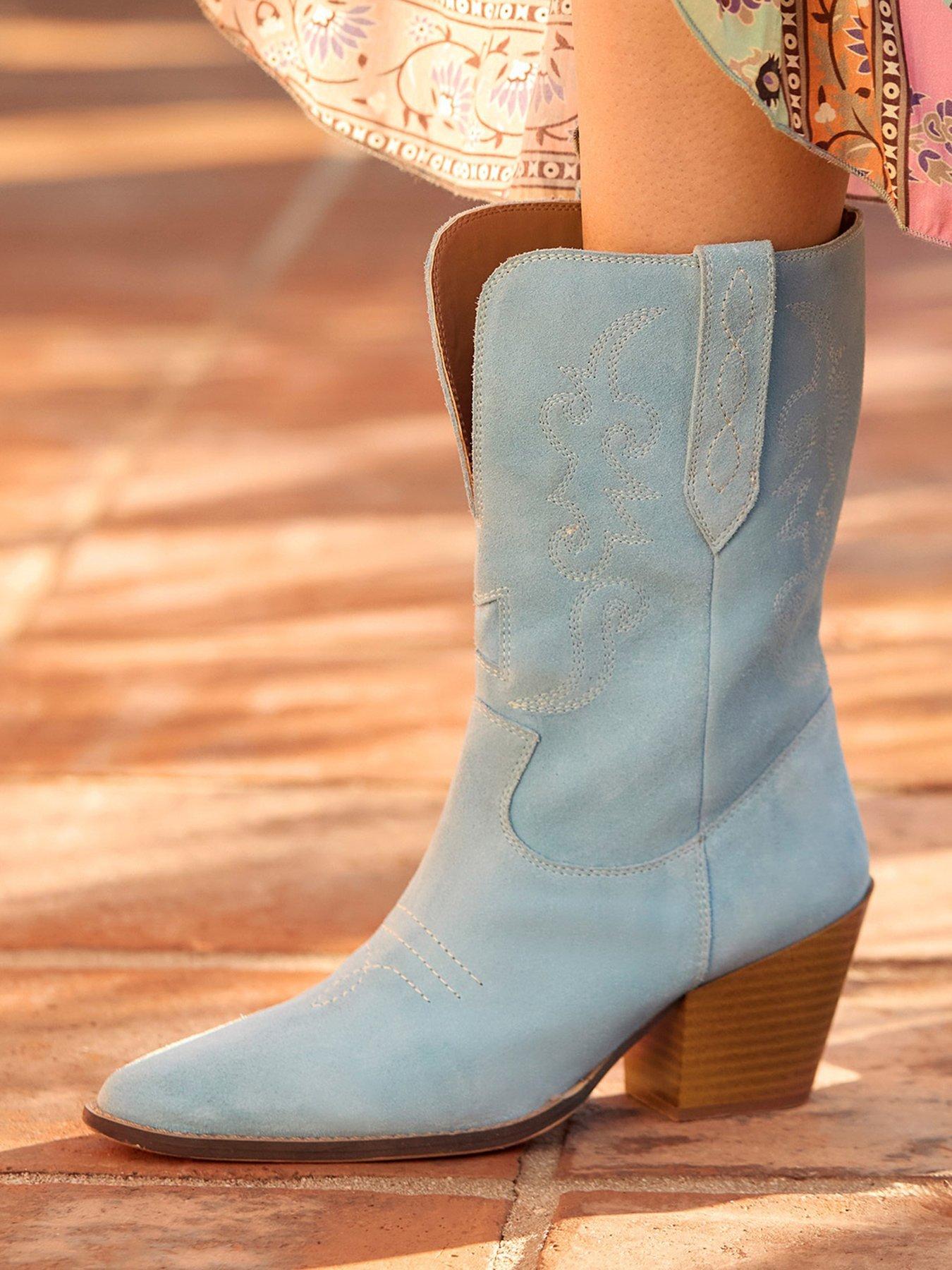 image of joe-browns-austin-suede-western-boots-blue