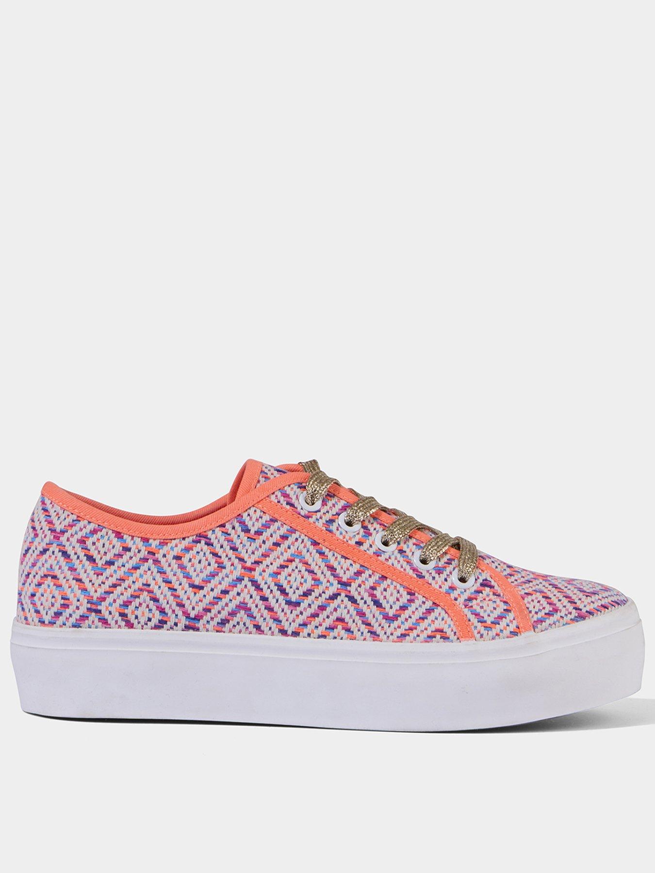  image of joe-browns-bay-breeze-aztek-pumps-pink-multi