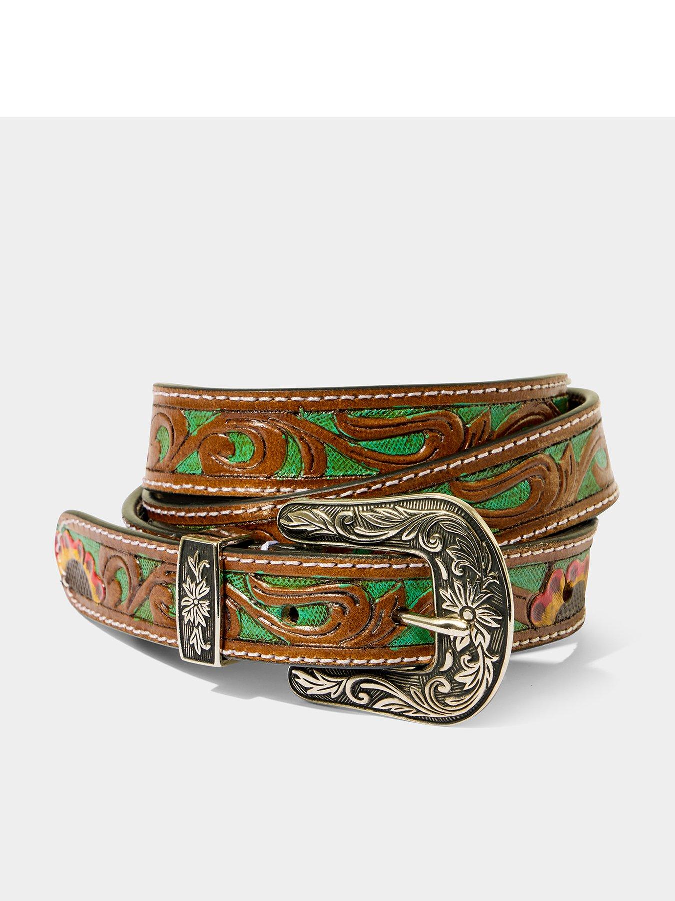 joe-browns-high-noon-western-tooled-belt-brown