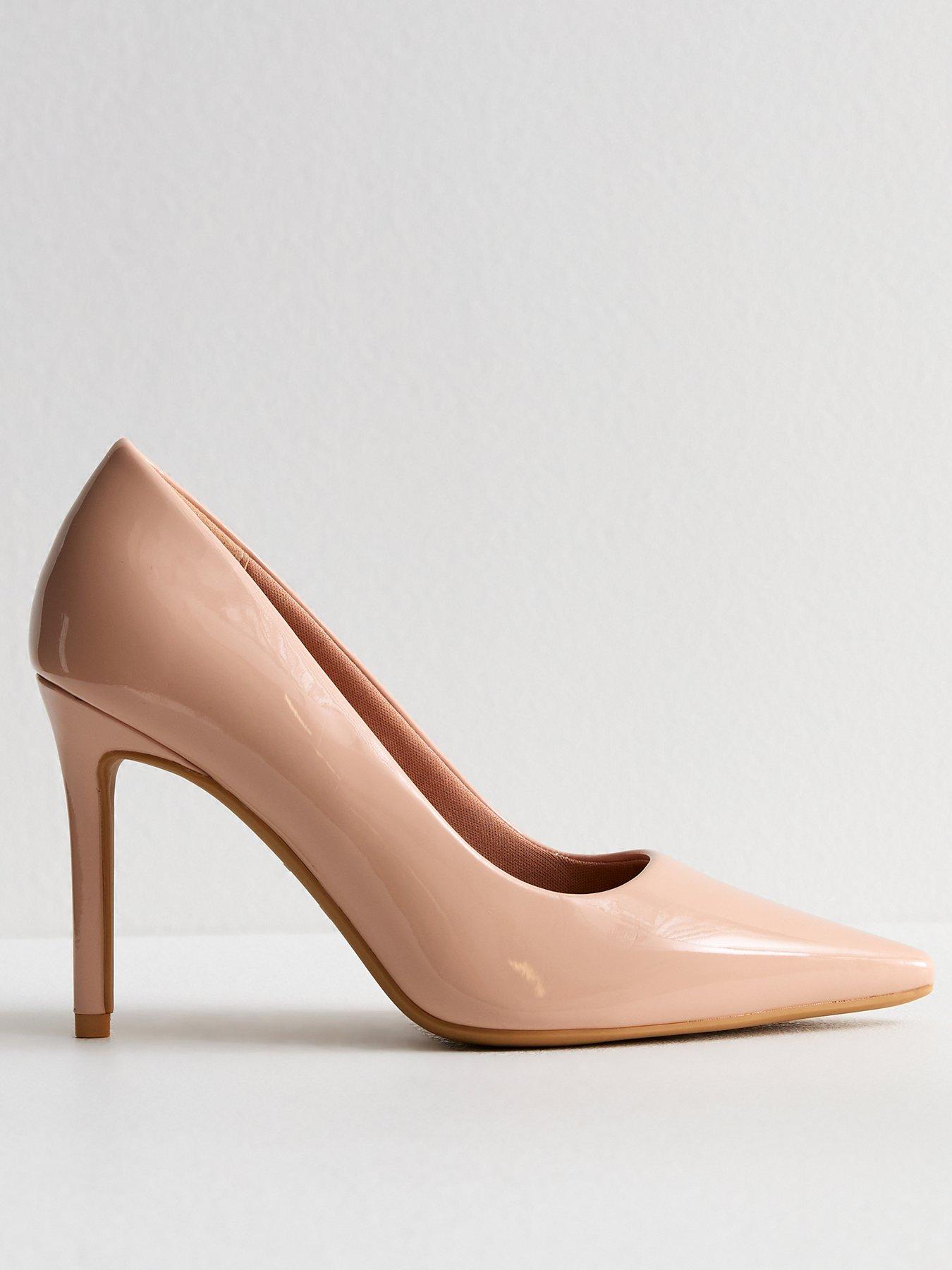 new-look-cream-stiletto-heel-pointed-toe-court-shoes