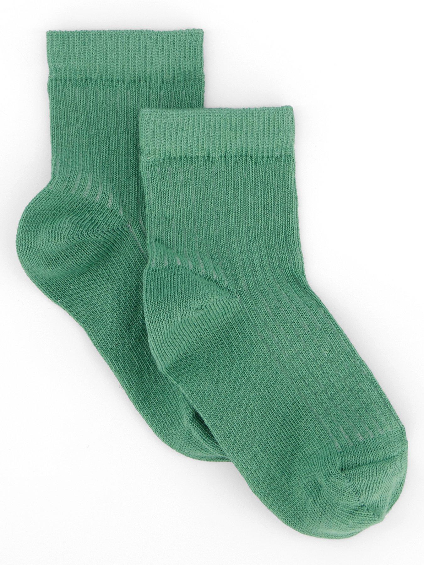  image of mini-v-by-very-boys-colour-5-pack-rib-socks-multi