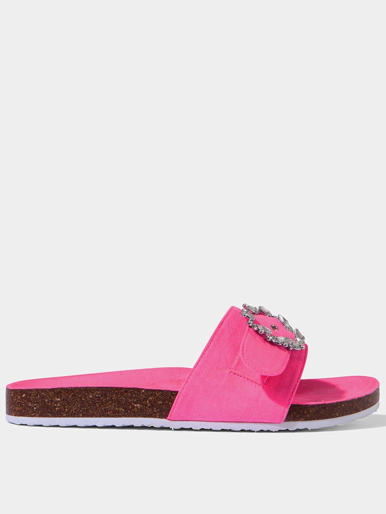 joe-browns-sunny-rays-buckle-sandals-pink