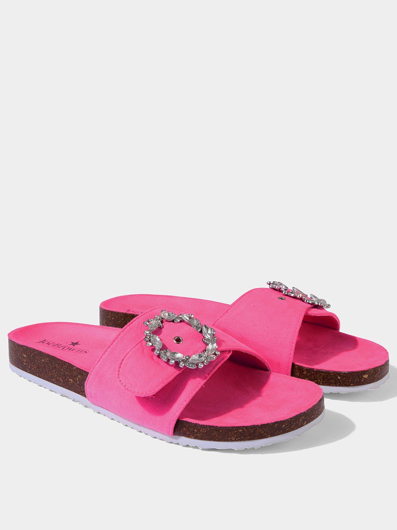  image of joe-browns-sunny-rays-buckle-sandals-pink