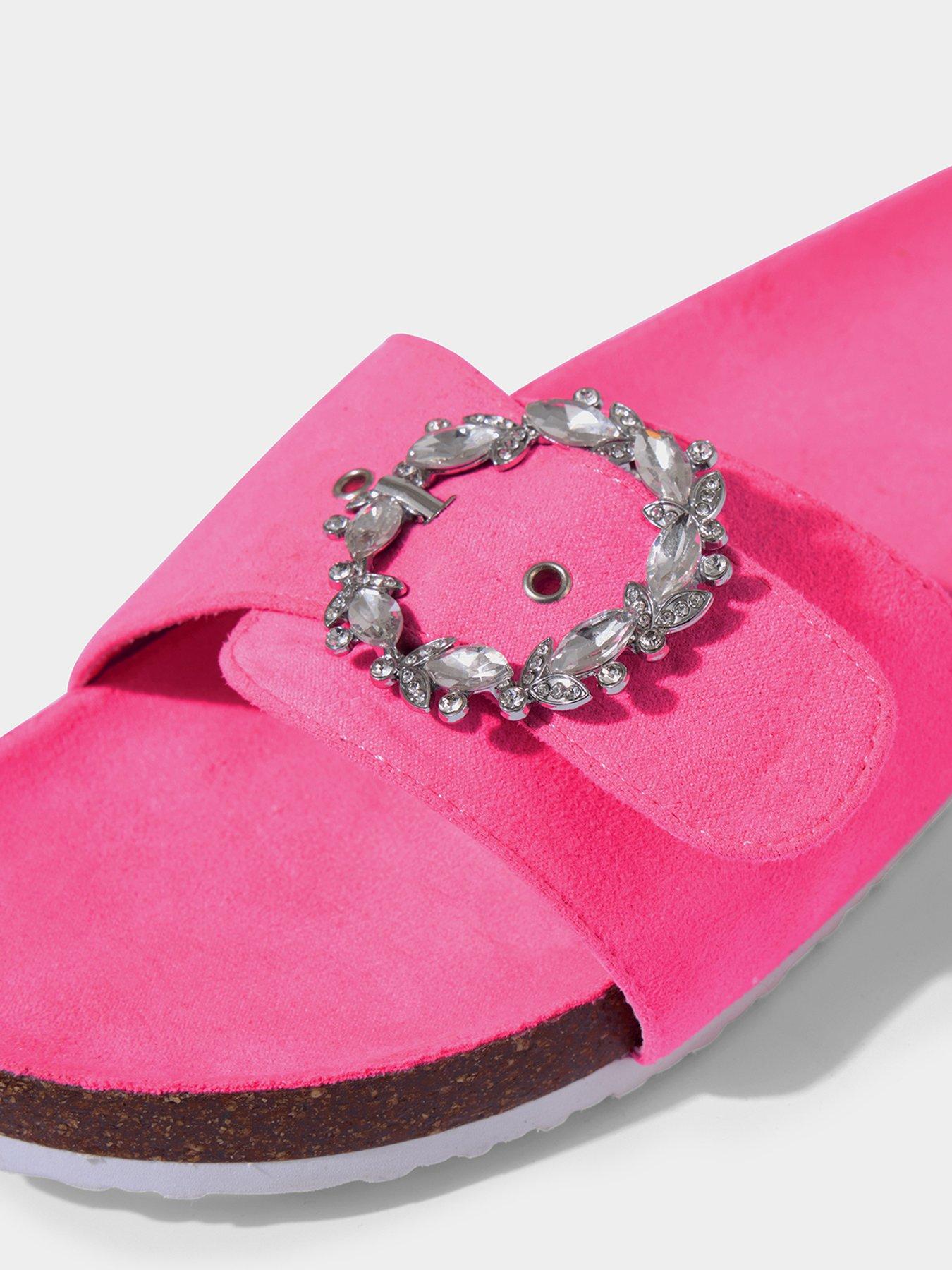  image of joe-browns-sunny-rays-buckle-sandals-pink