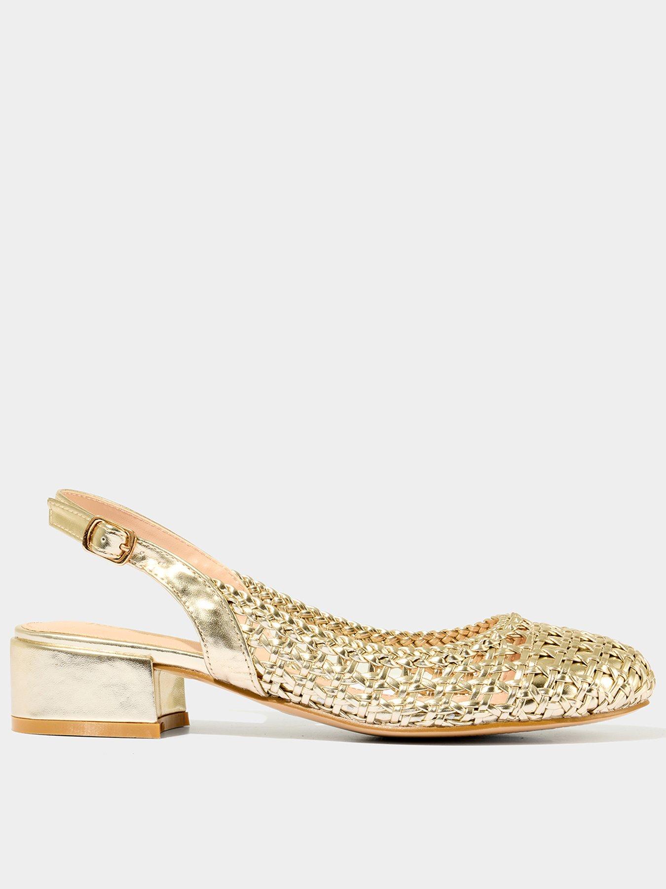 joe-browns-sweet-serenade-slingback-shoes-gold