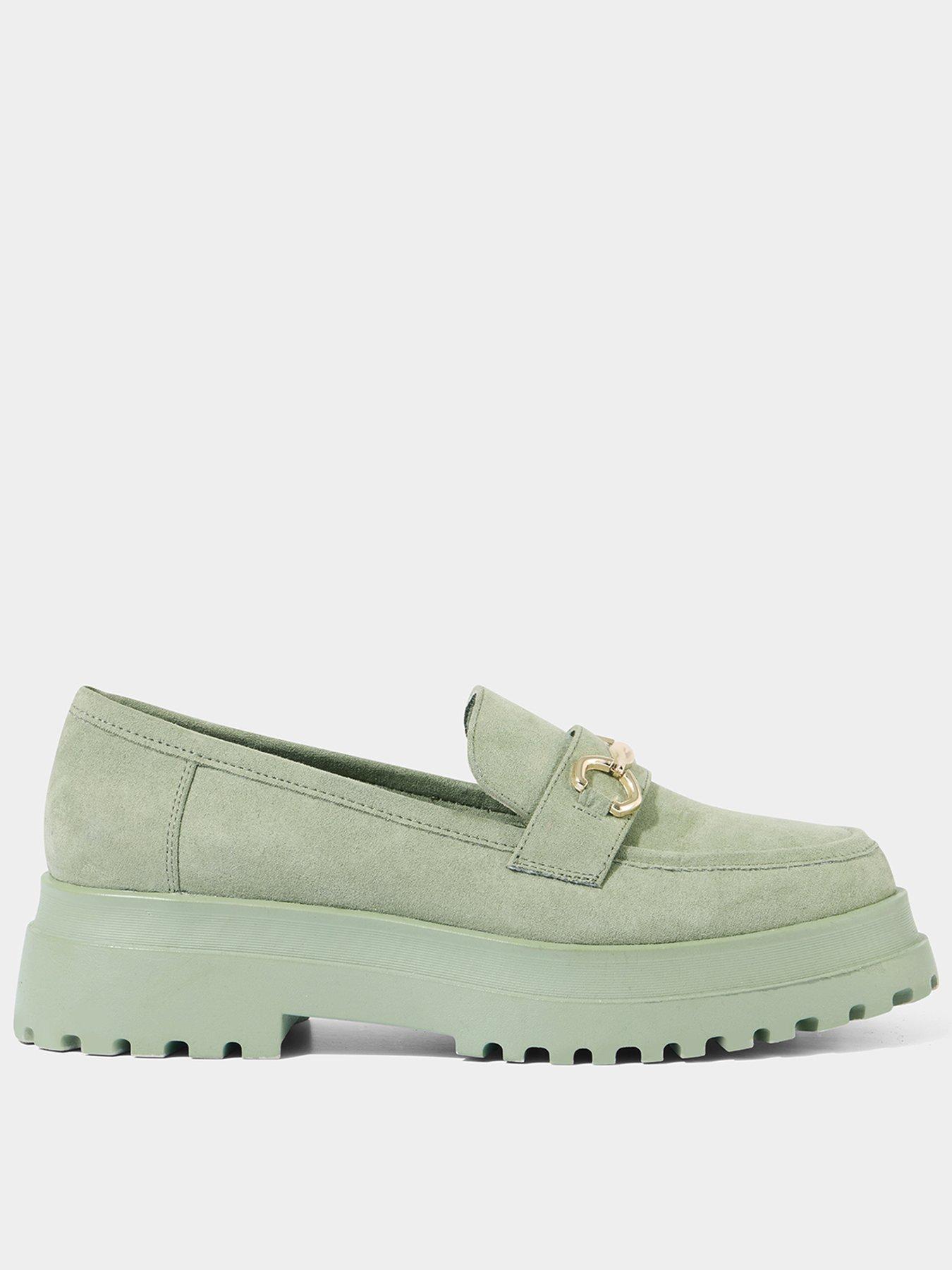 undefined Darcie Chunky Loafers - Khaki
