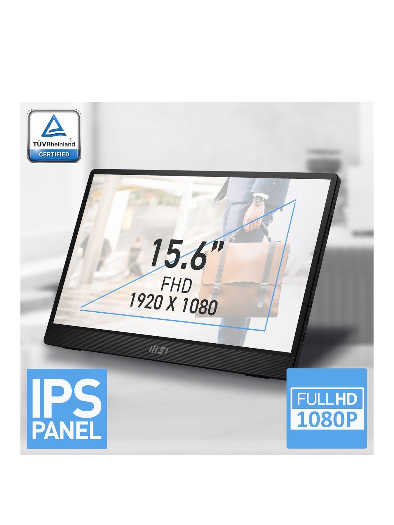 Image 3 of 7 of MSI PRO MP161 E2U - 15.6IN - FHD IPS - 60Hz - Portable Monitor - Black