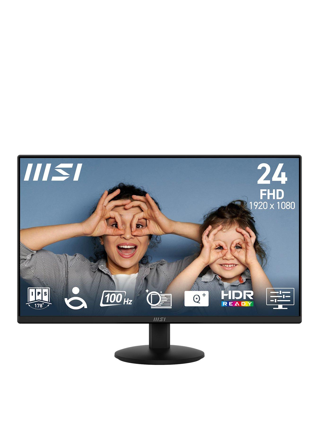 MSI PRO MP242L - 24in - FHD IPS - 100Hz - Flat Monitor - Black
