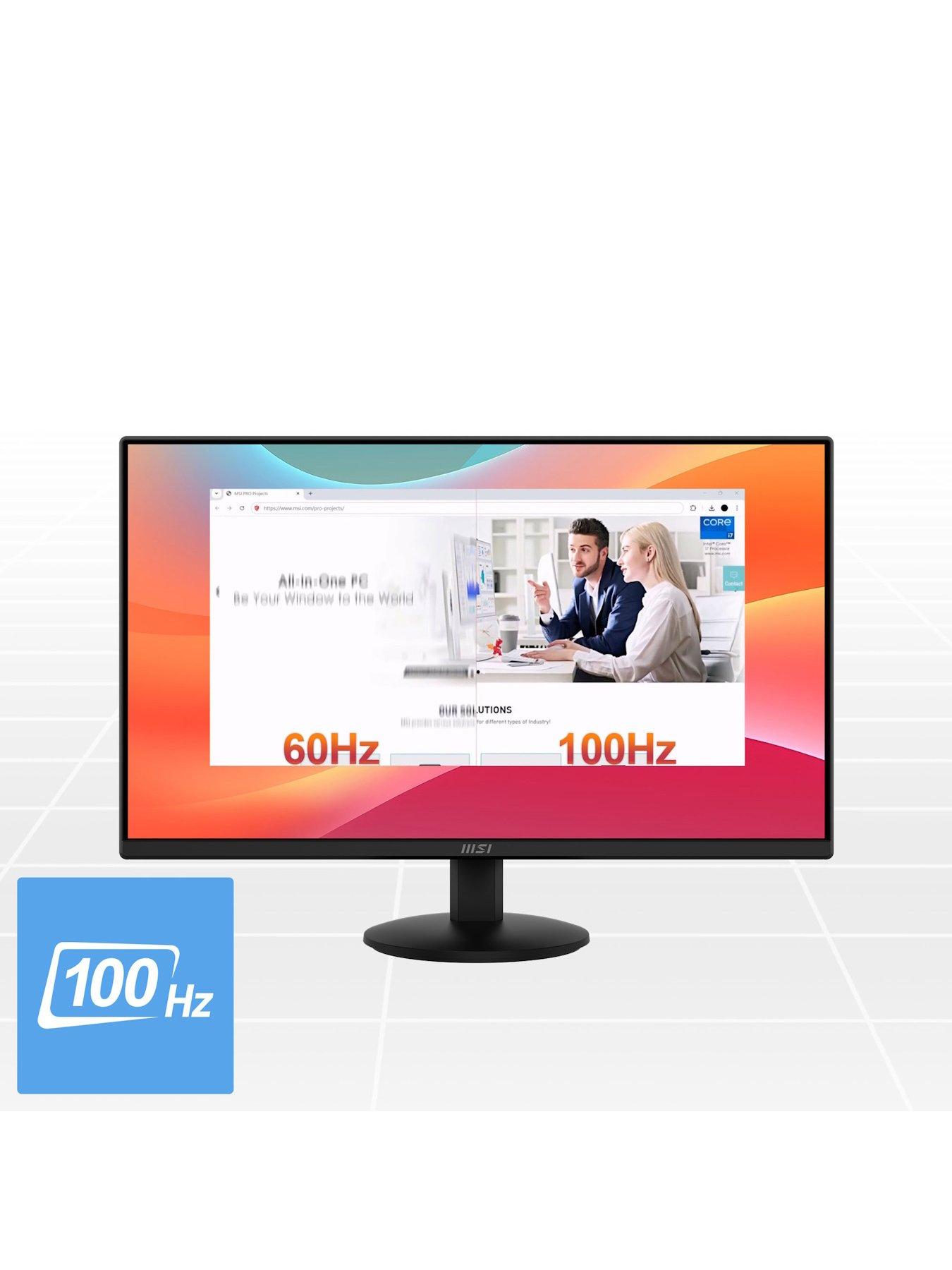  image of msi-pro-mp242l-24in-fhd-ips-100hz-flat-monitor-black