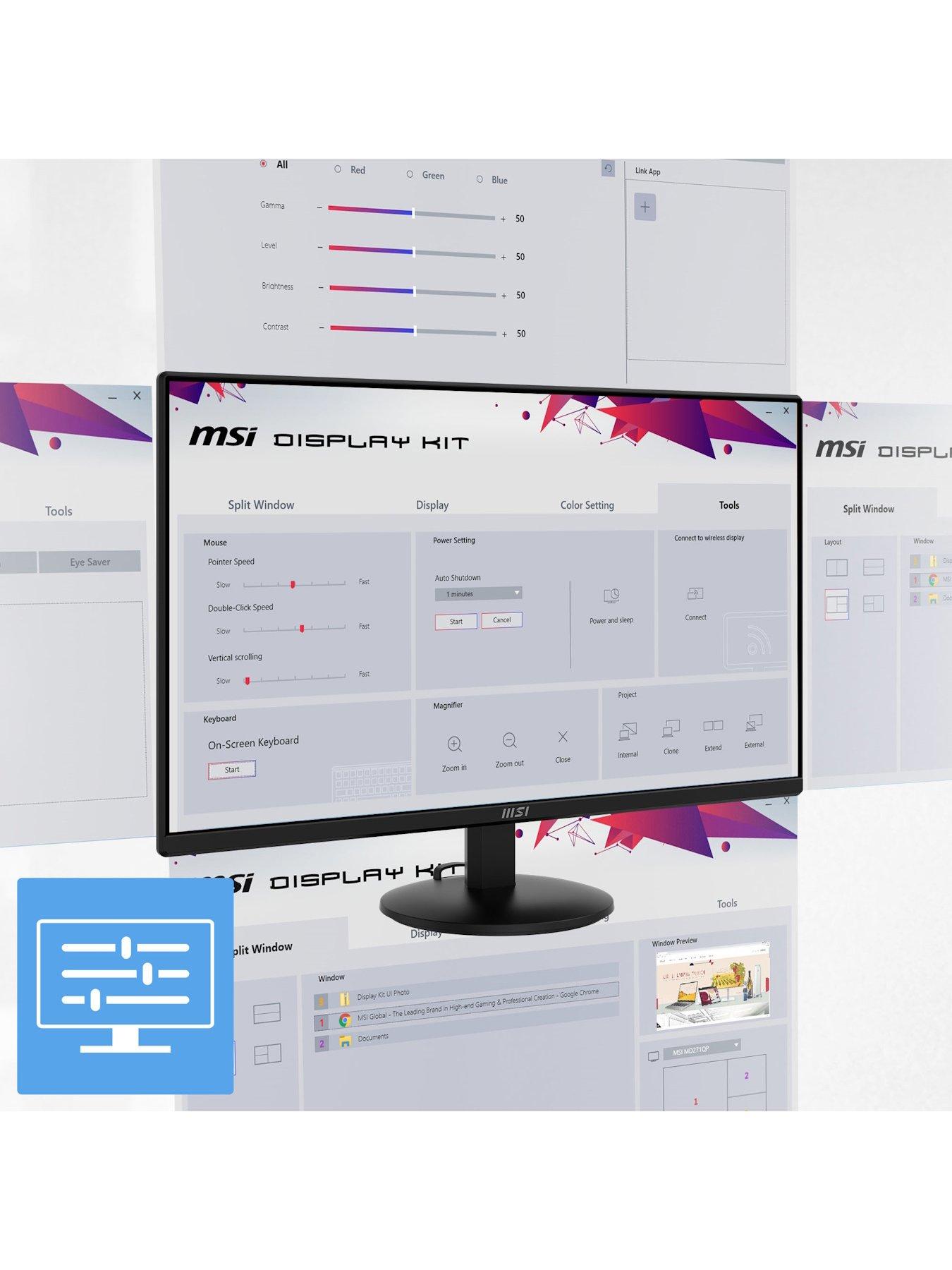  image of msi-pro-mp242l-24in-fhd-ips-100hz-flat-monitor-black