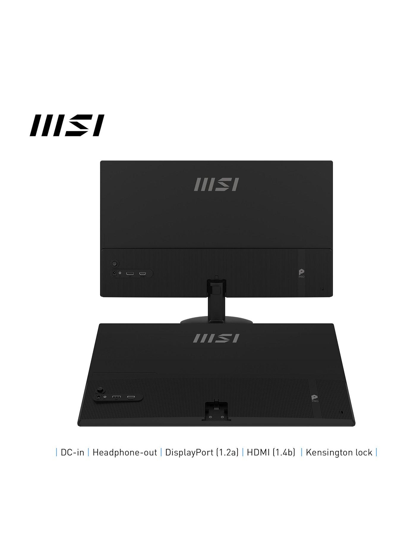  image of msi-pro-mp252l-245in-fullnbsphd-ipsnbsp100-hznbspmonitor-black