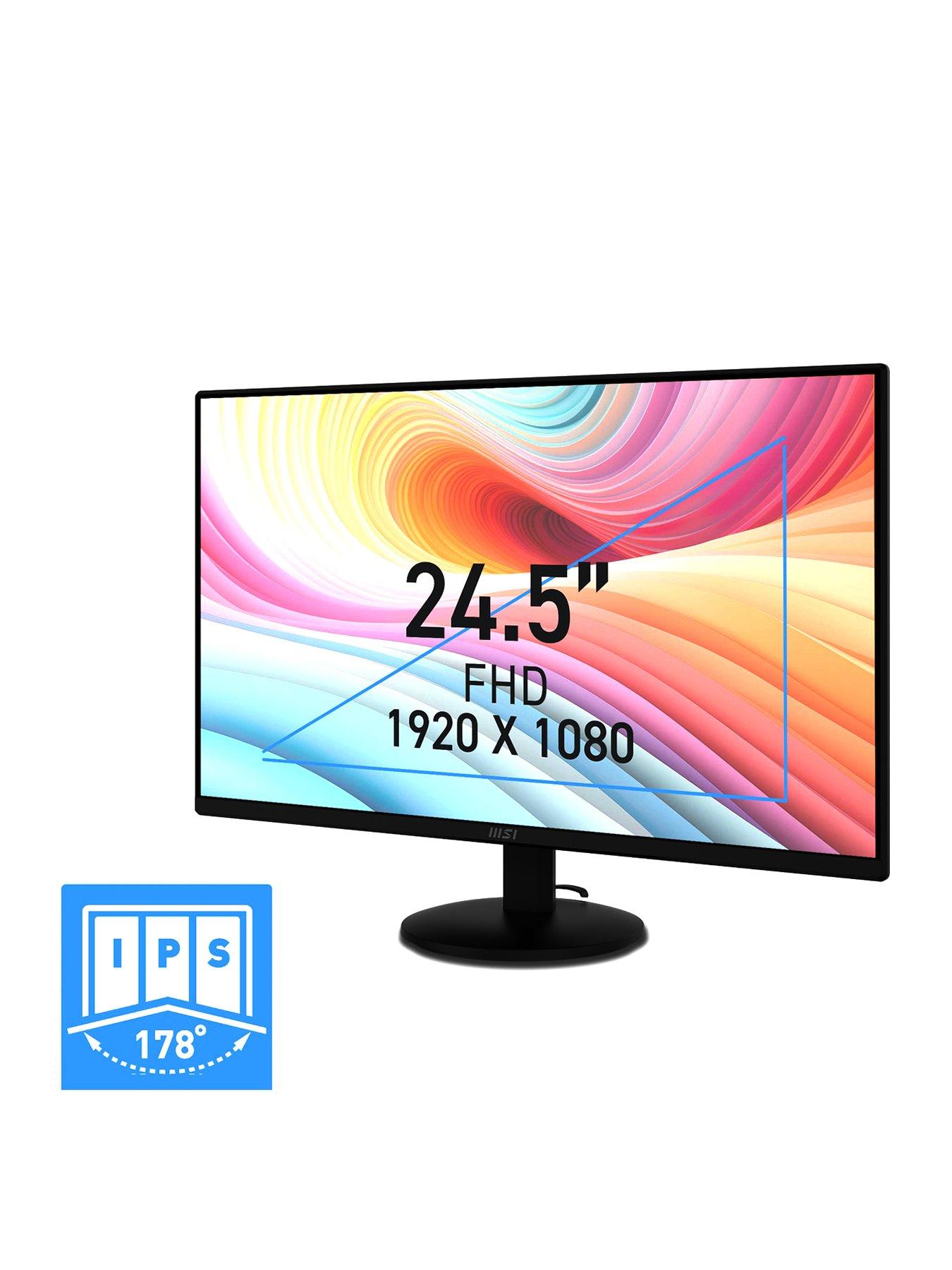 image of msi-pro-mp252l-245in-fullnbsphd-ipsnbsp100-hznbspmonitor-black