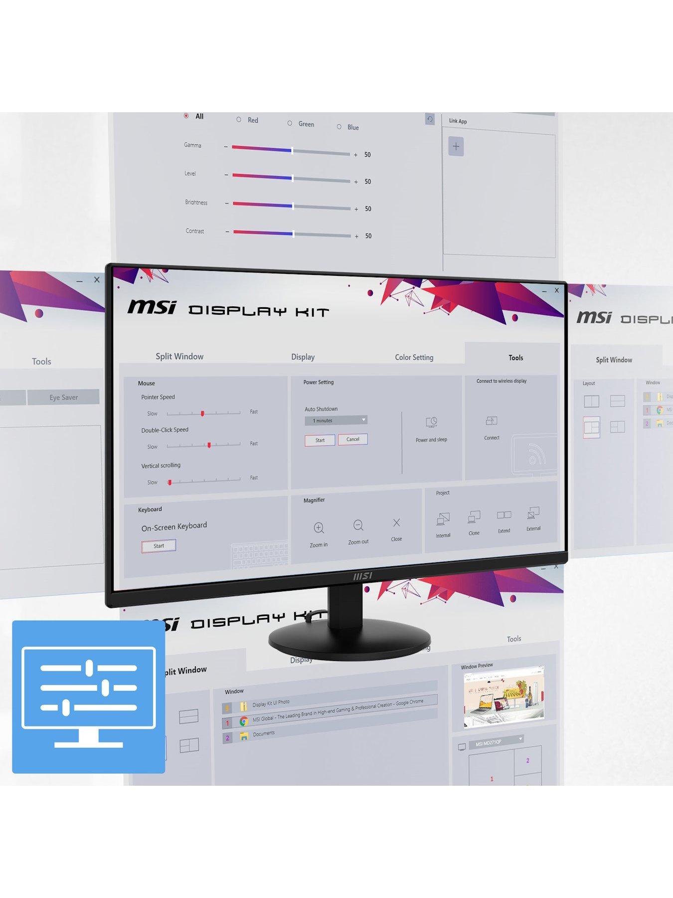  image of msi-pro-mp252l-245in-fullnbsphd-ipsnbsp100-hznbspmonitor-black