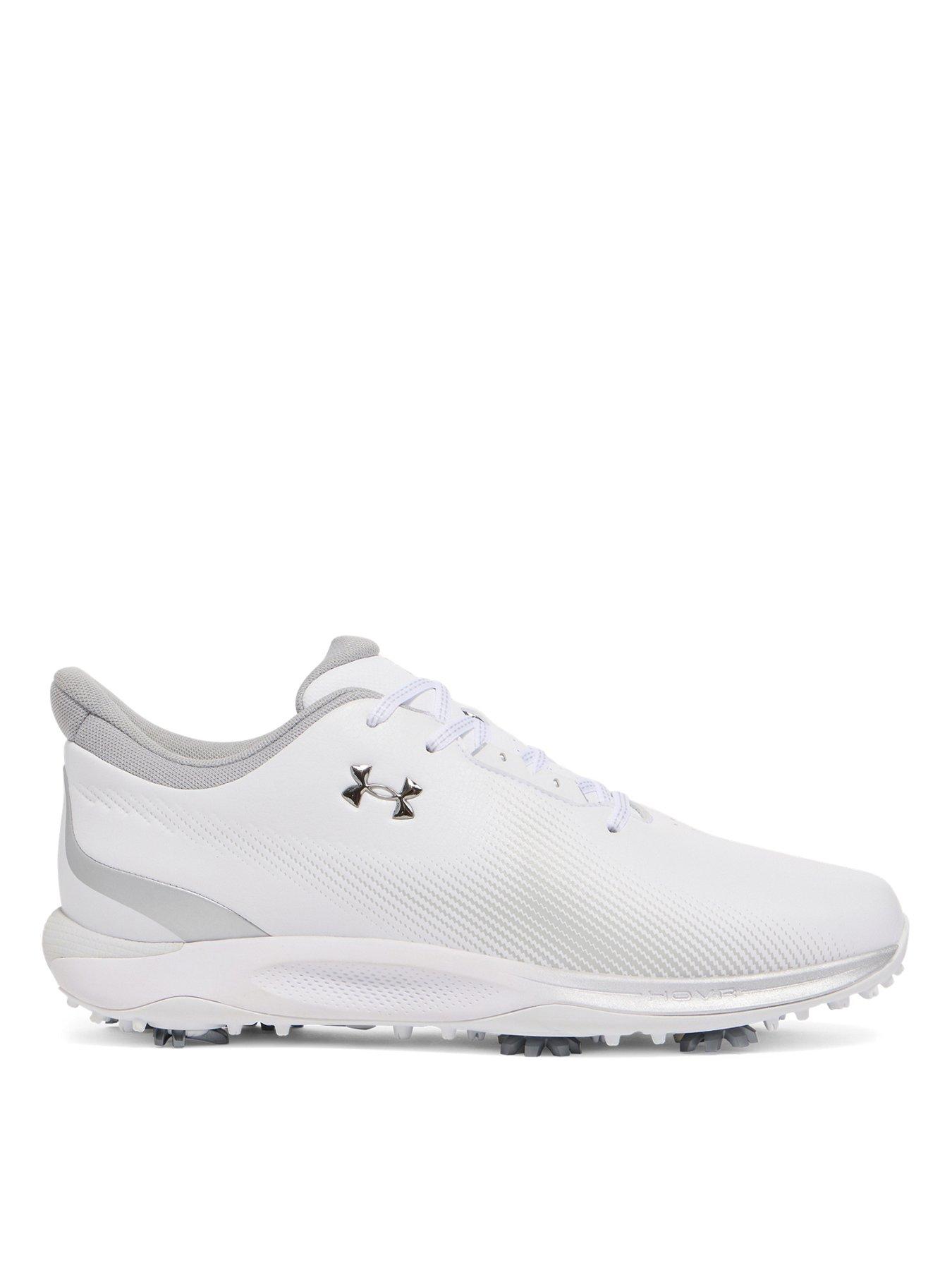 under-armour-mens-golf-drive-fade-trainers--white