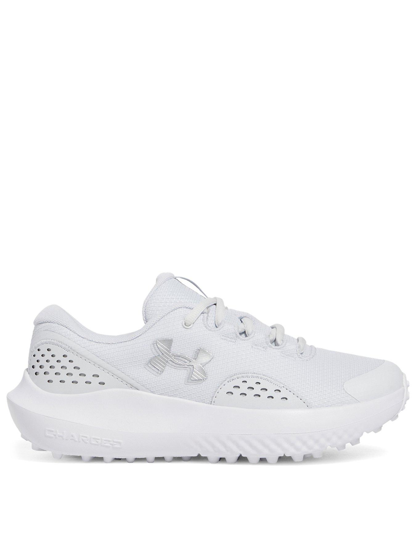  image of under-armour-womens-golf-surge-trainers-grey
