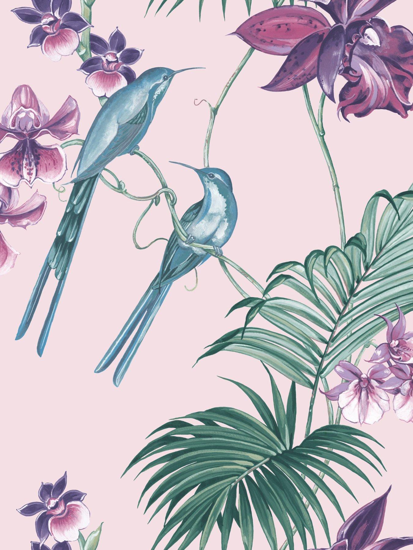  image of julian-mcdonald-utopia-pink-wallpaper