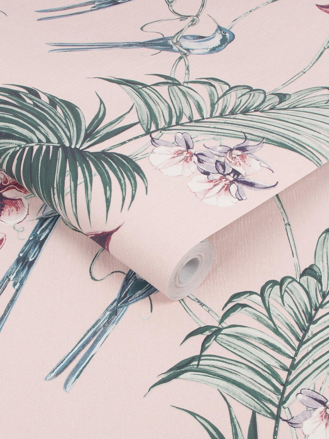  image of julian-mcdonald-utopia-pink-wallpaper