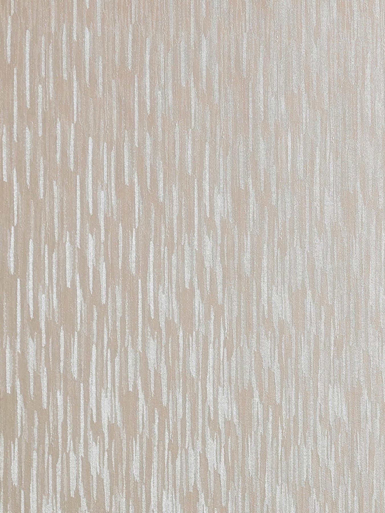 Image 2 of 3 of Sublime Silken Stria - Cream Shimmer Wallpaper