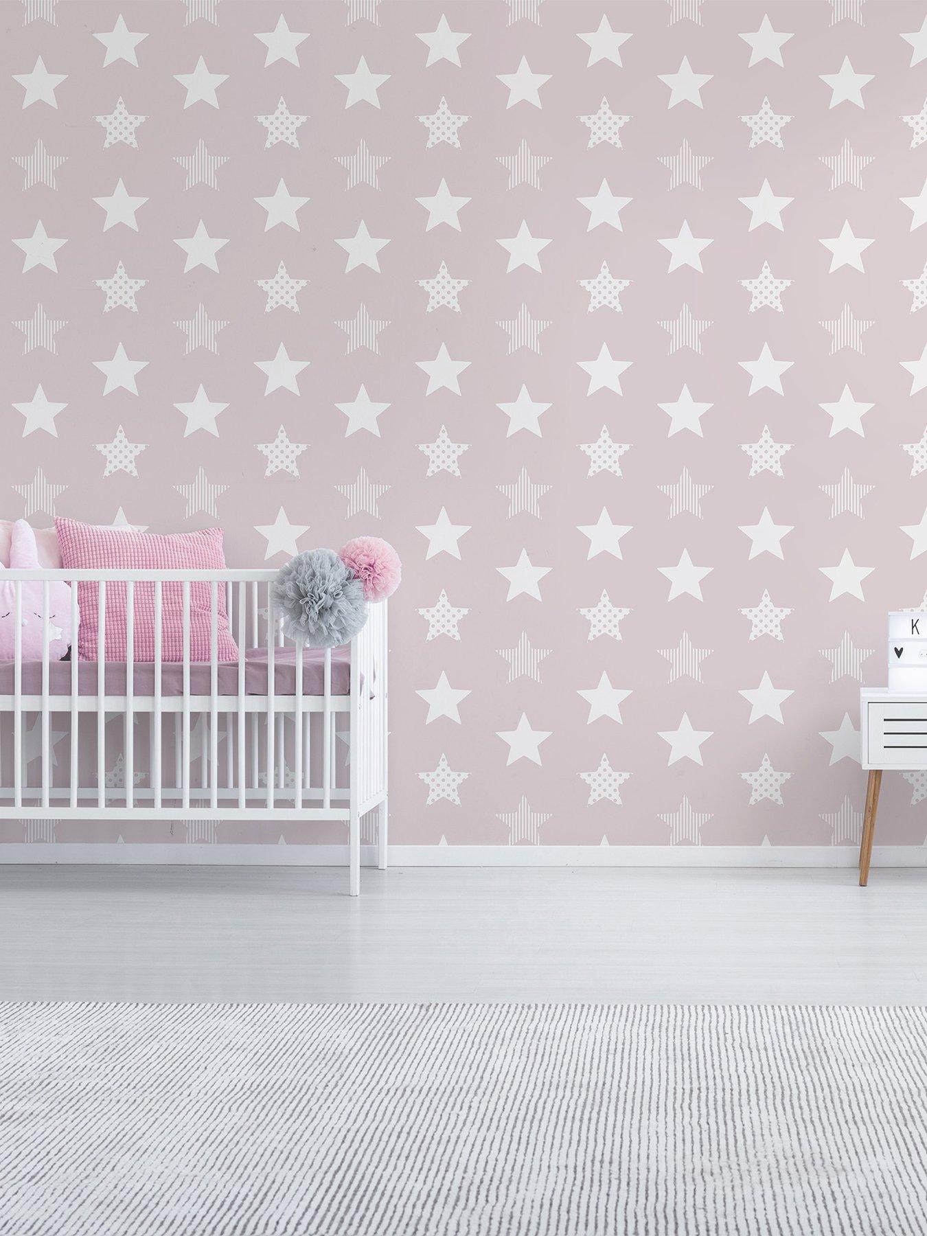 superfresco-easy-stars-pink-wallpaper