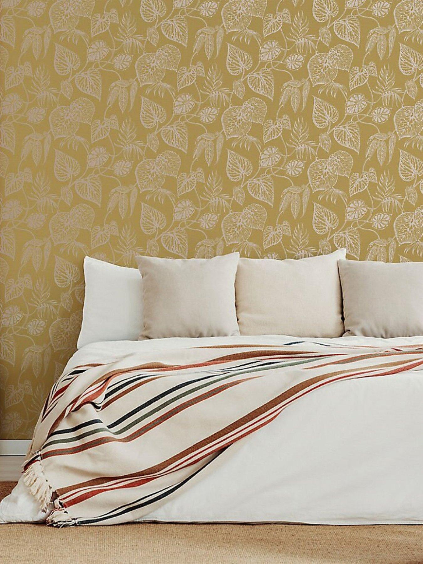 undefined Betel - Ochre Wallpaper