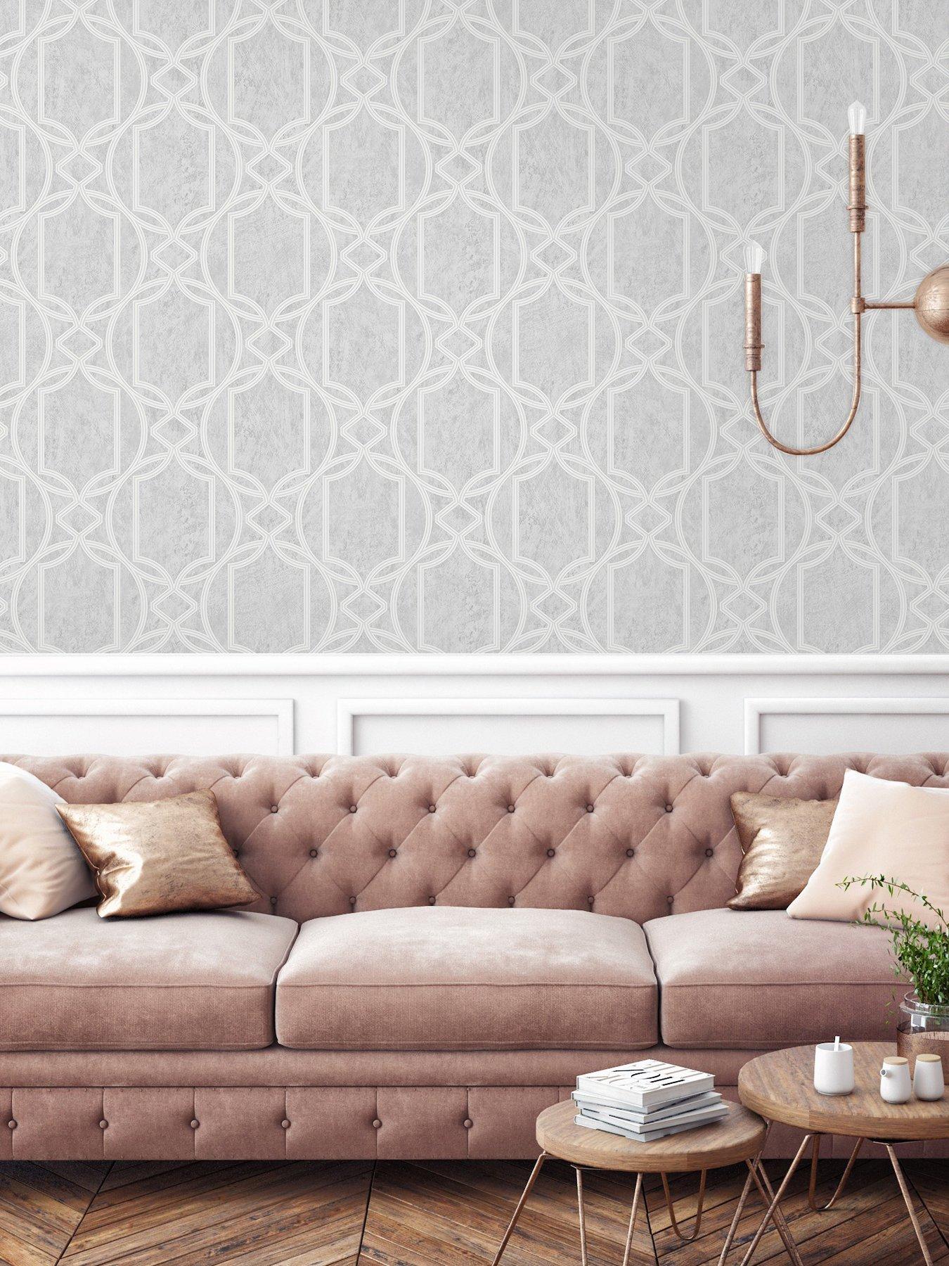 boutique-deco-geo-soft-grey-wallpaper